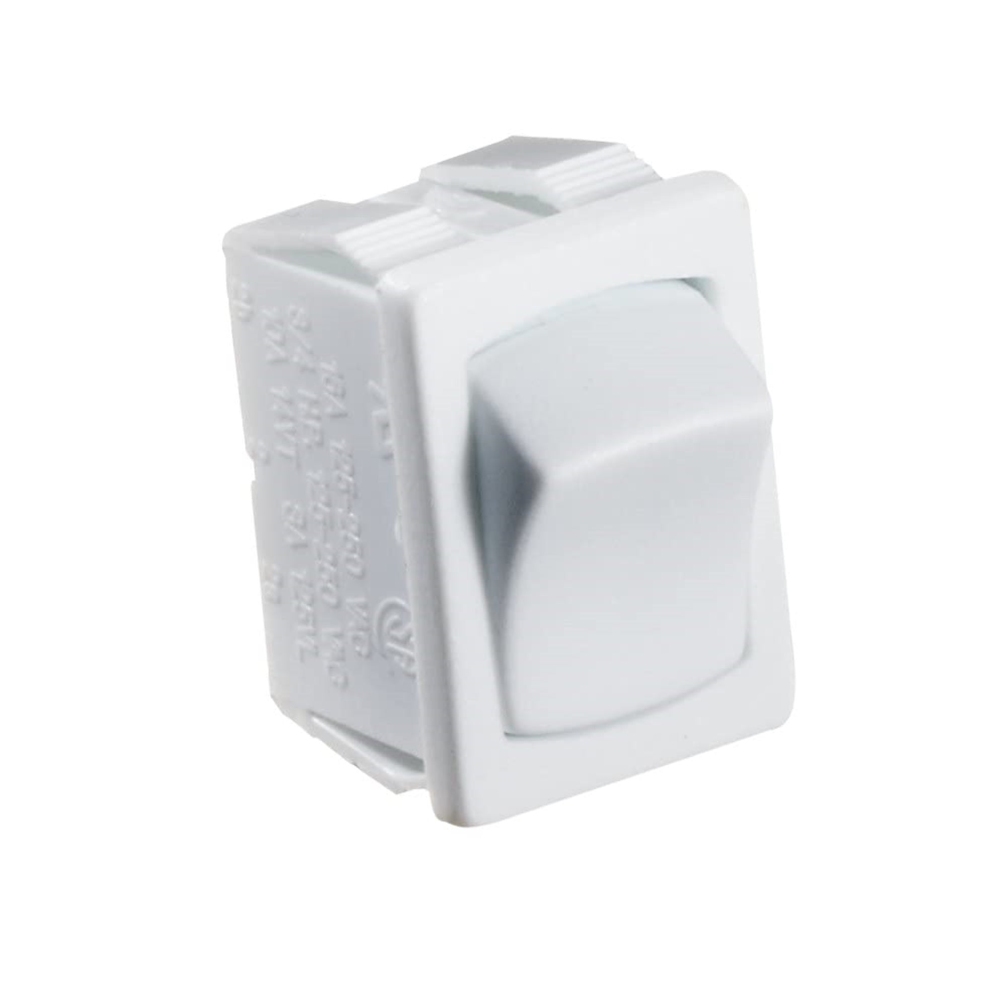 Rv Designer S435, Rocker Switch, 10 Amp, On / Off, Spst, White, Dc Electrical