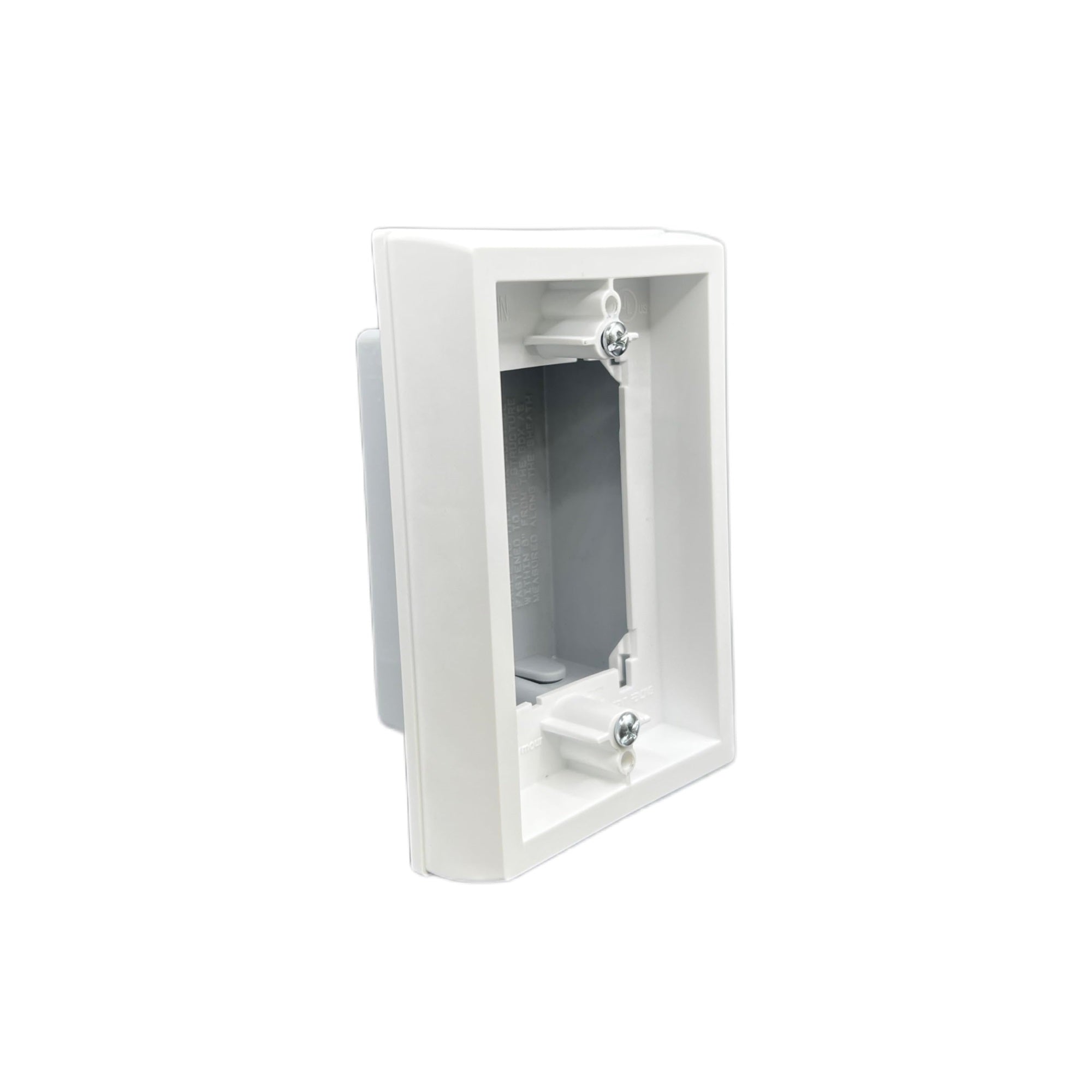 Rv Designer S892, Electrical Box, 8 Cubic Inches With Tp Gfci Extension Ring, White, Ac Electrical