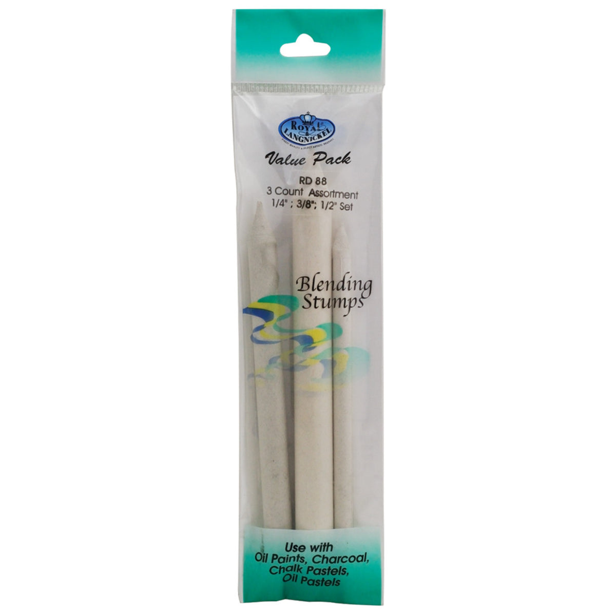 Royal Brush Blending Stumps, 3/Pkg.