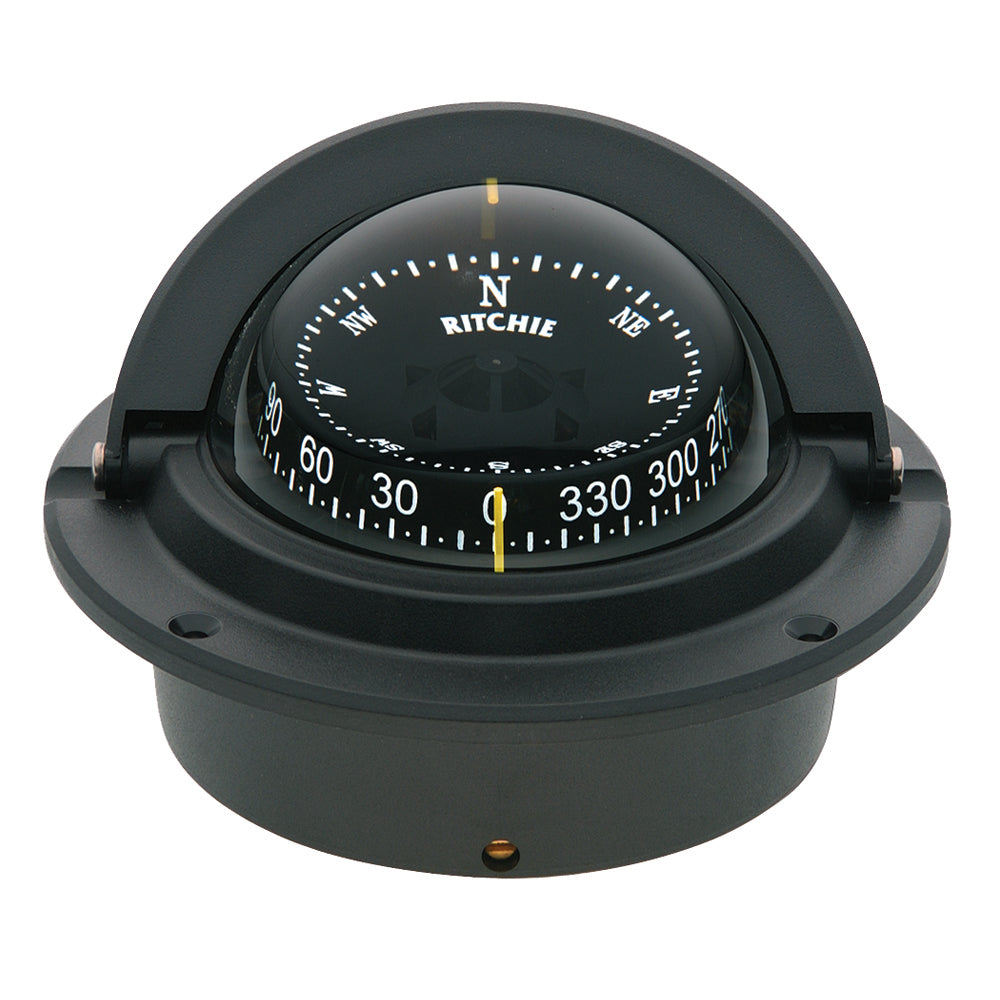 Ritchie F-83 Voyager Compass Flush Mount - Black