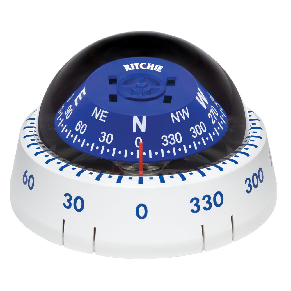 Ritchie Xp-99W Kayaker Compass Surface Mount - White