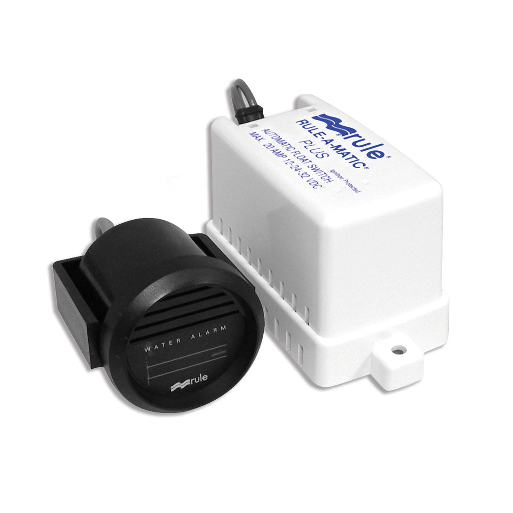 Rule High Water Bilge Alarm Includes Switch & Gauge 12V