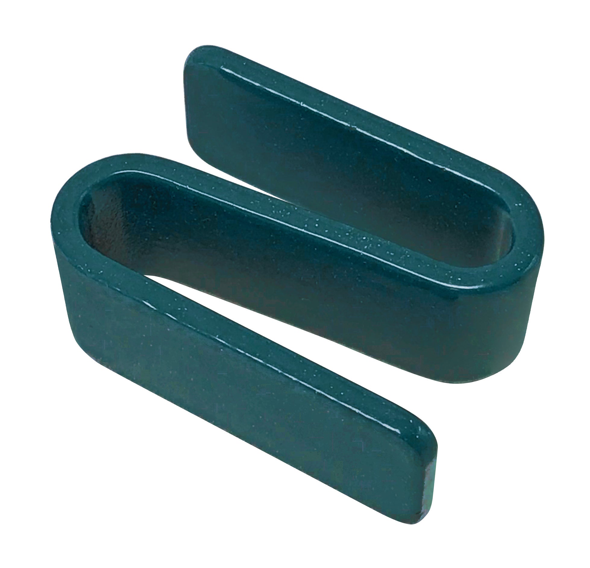 S-Hooks, green epoxy antimicrobial finish (8 per pack)