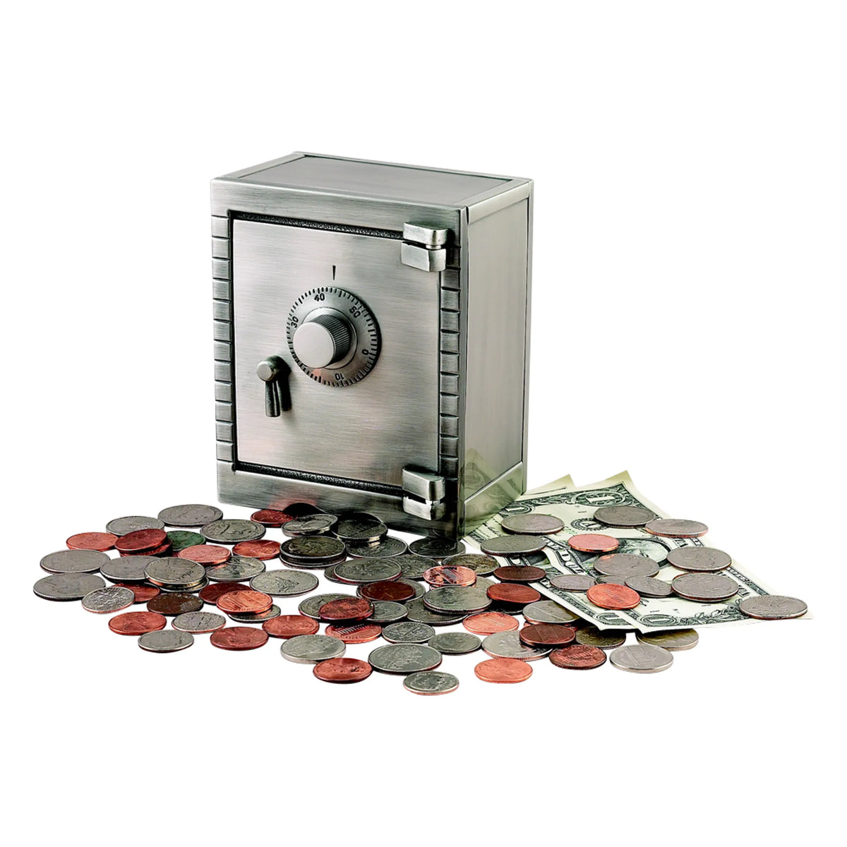 Vault Bank, Pewter Finish 5' H X 2.5' W X 4' L