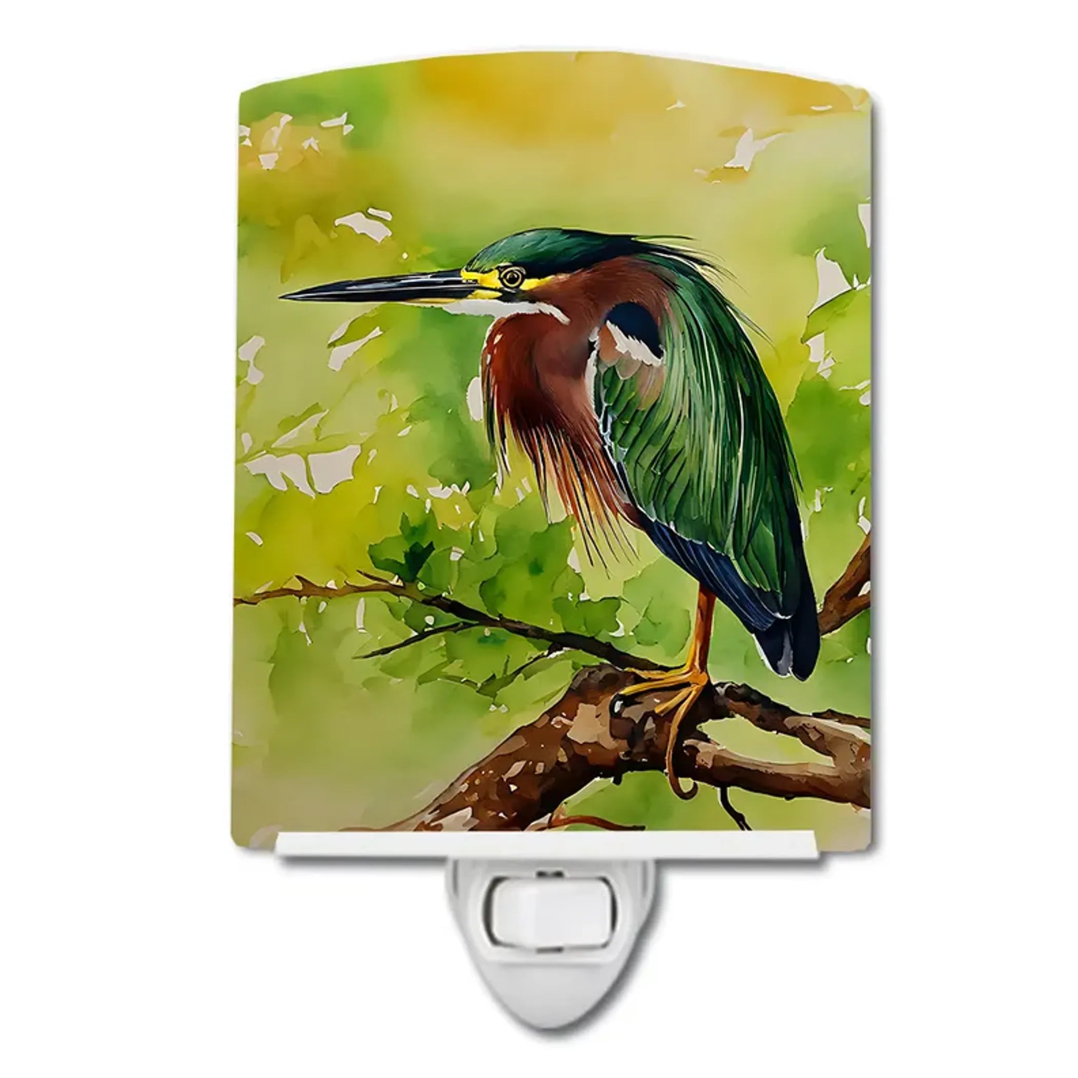Green Ceramic Night Light