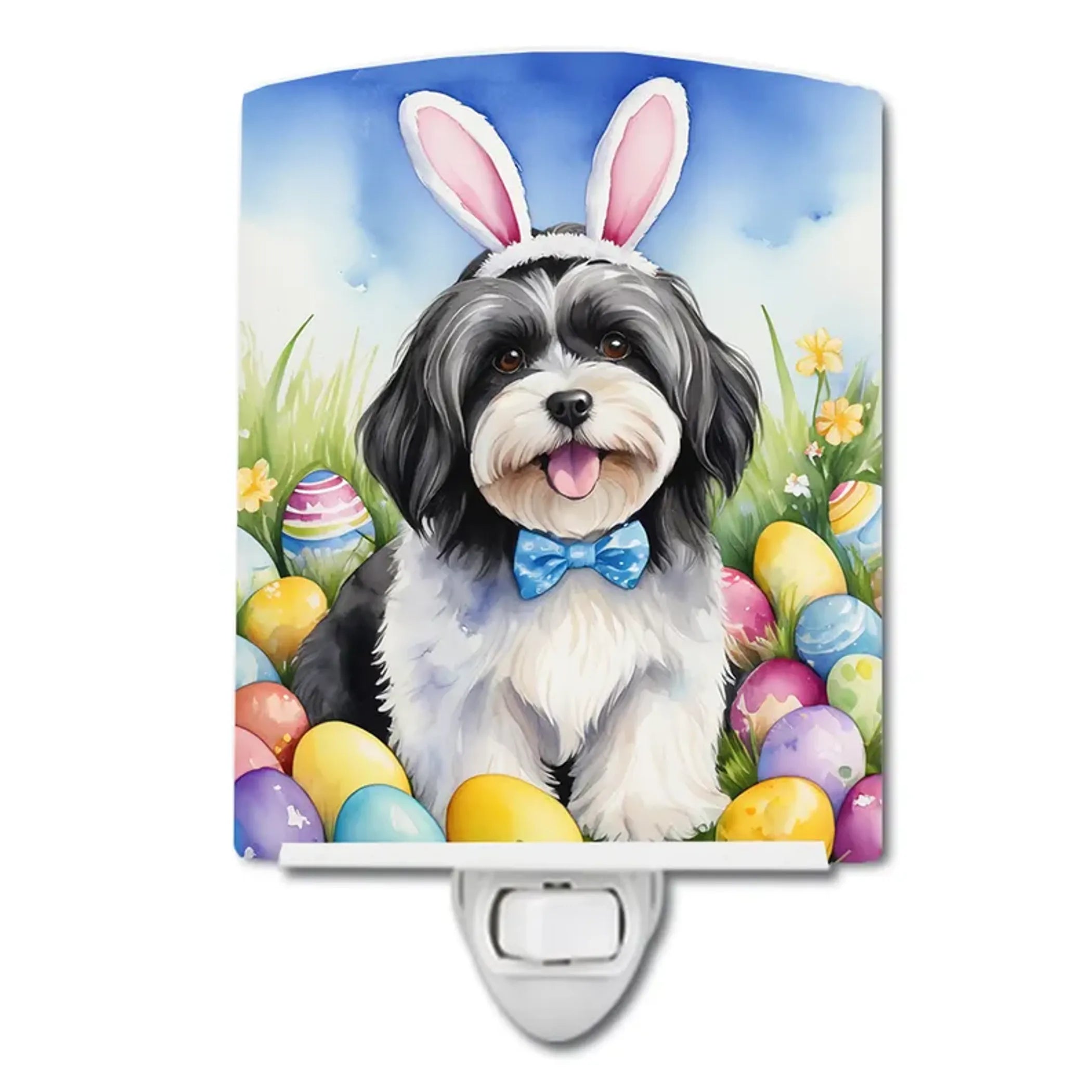 Havanese Ceramic Night Light