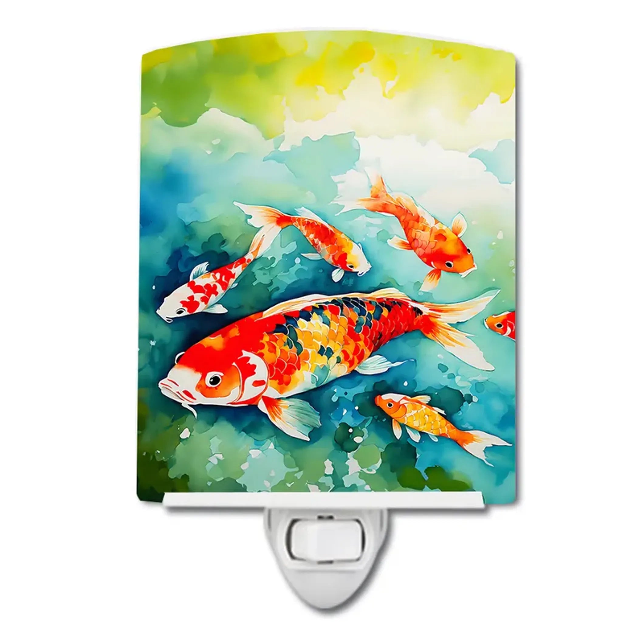 Koi Ceramic Night Light