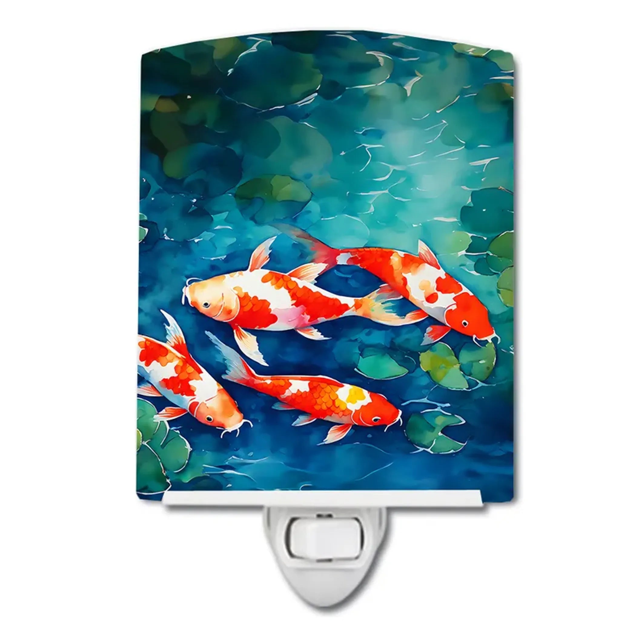Koi Ceramic Night Light