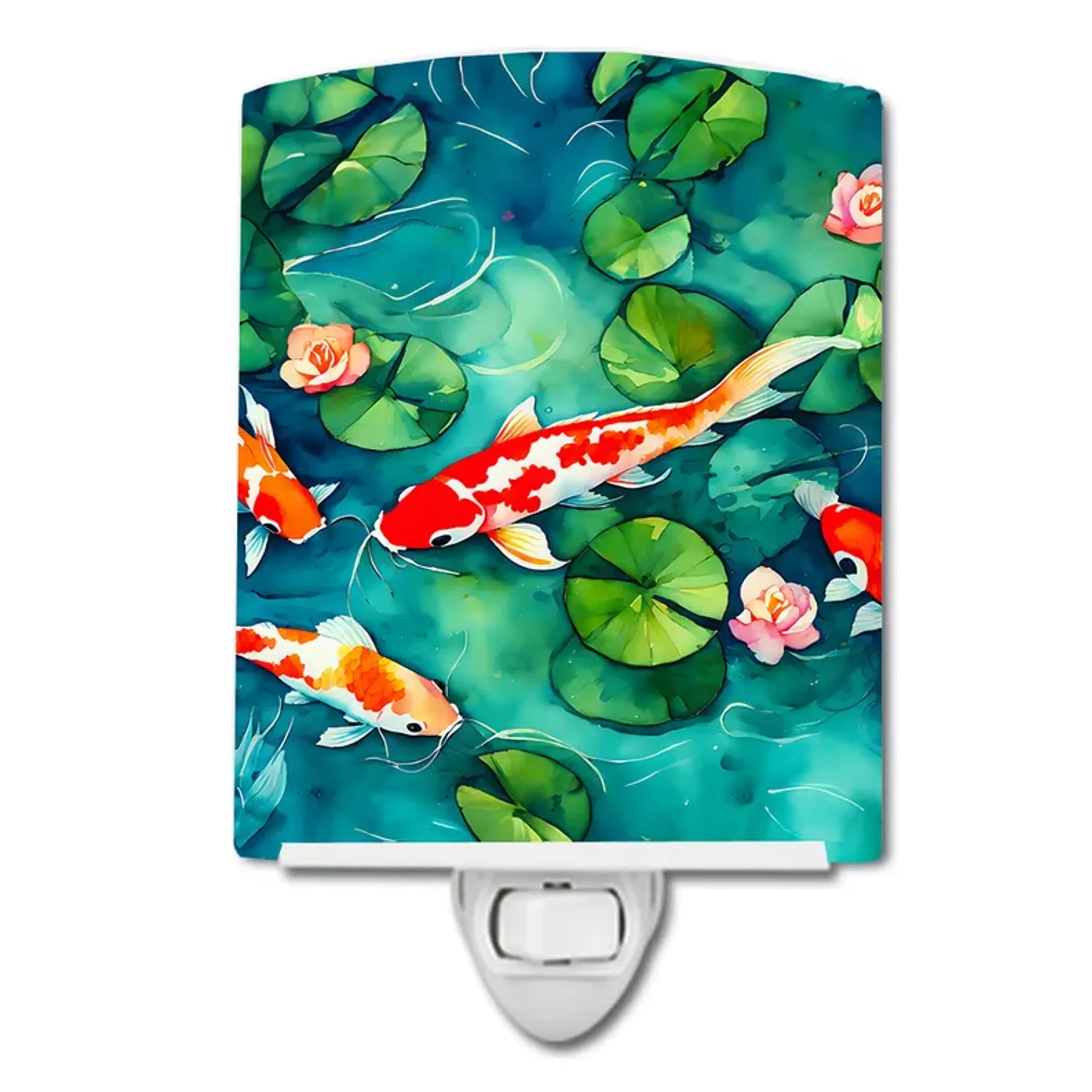 Koi Ceramic Night Light