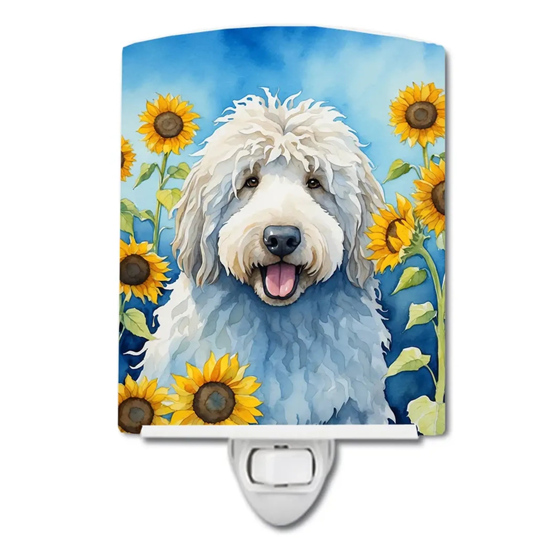 Komondor Ceramic Night Light