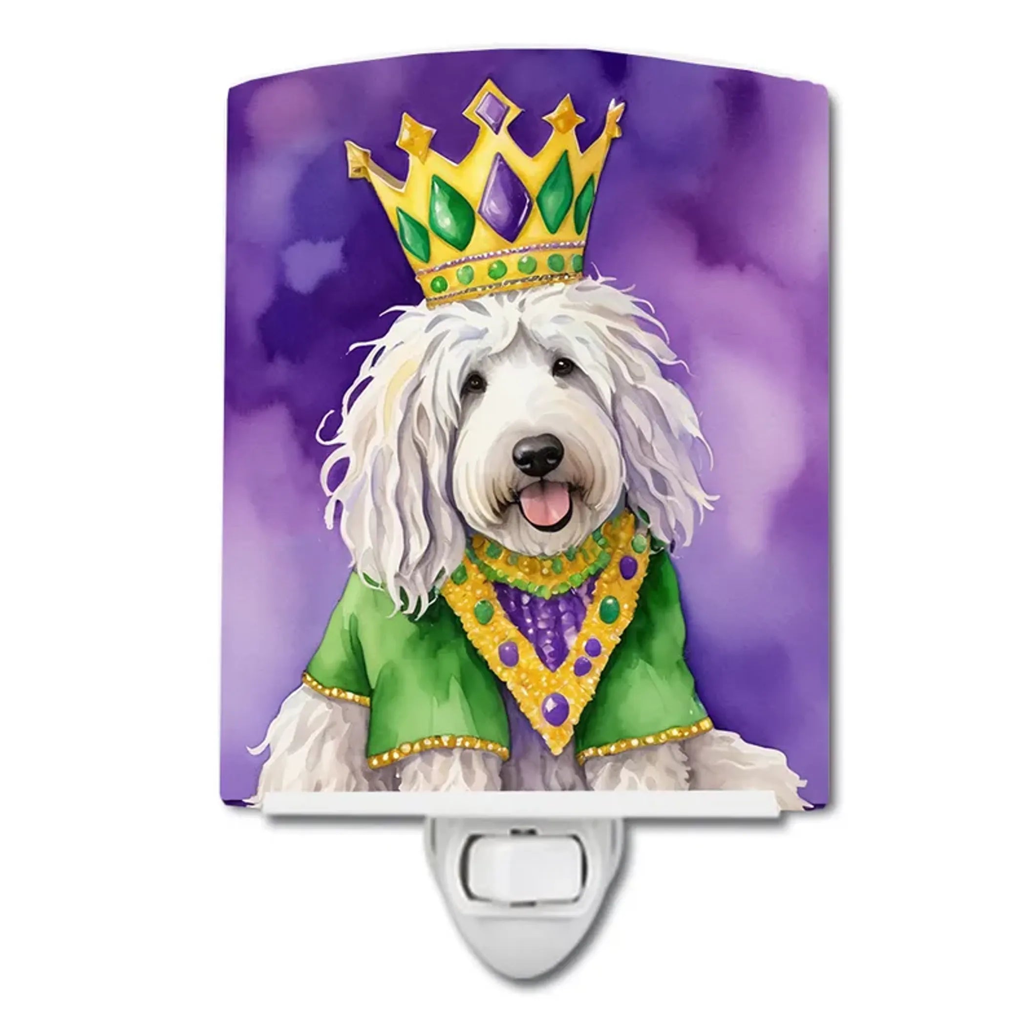 Komondor Ceramic Night Light