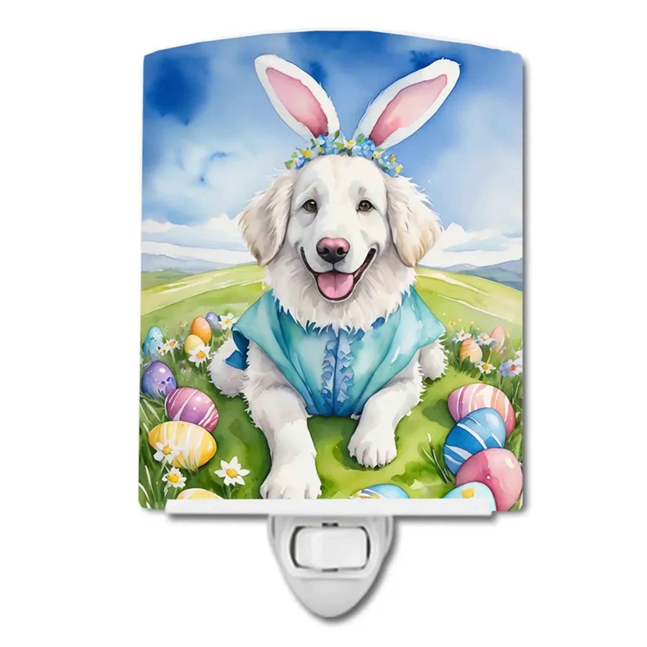 Kuvasz Ceramic Night Light