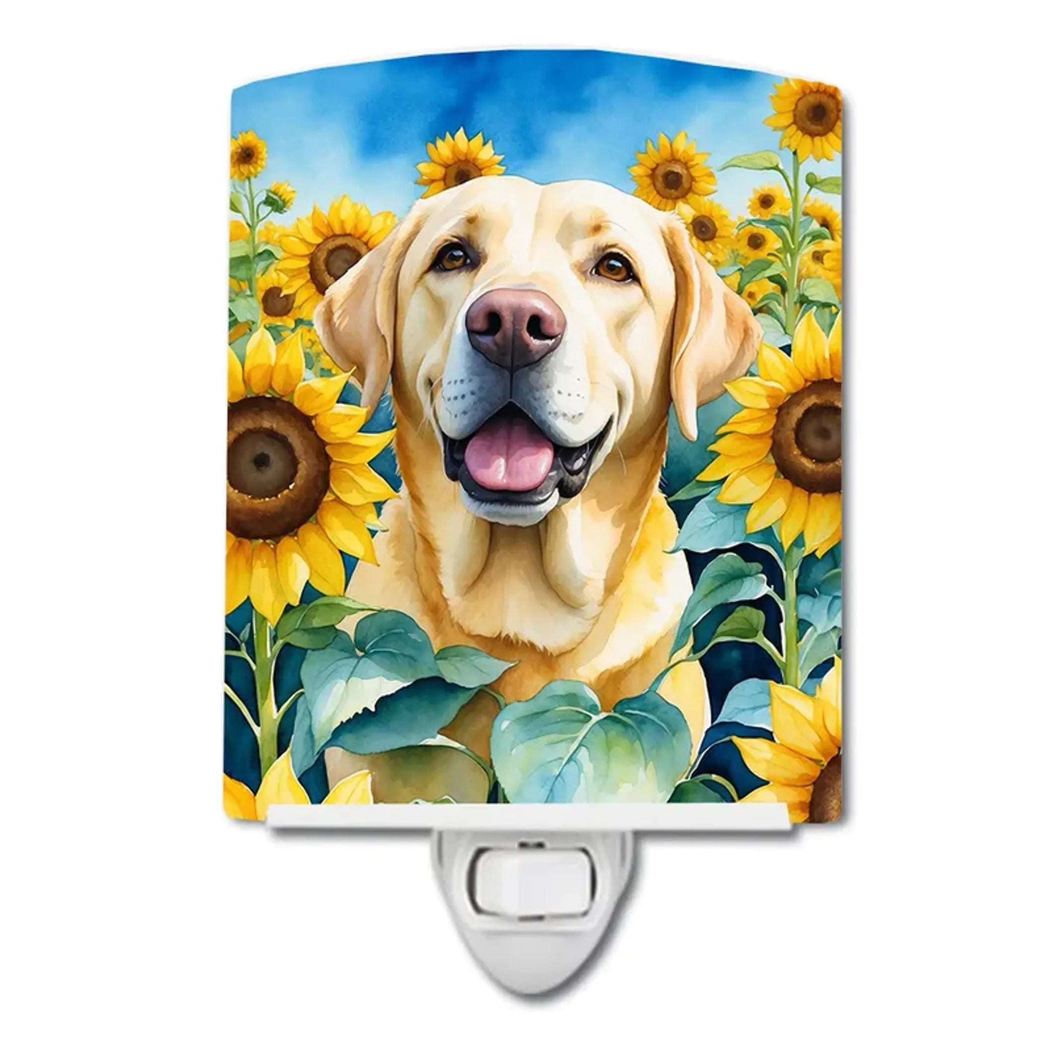 Labrador Ceramic Night Light