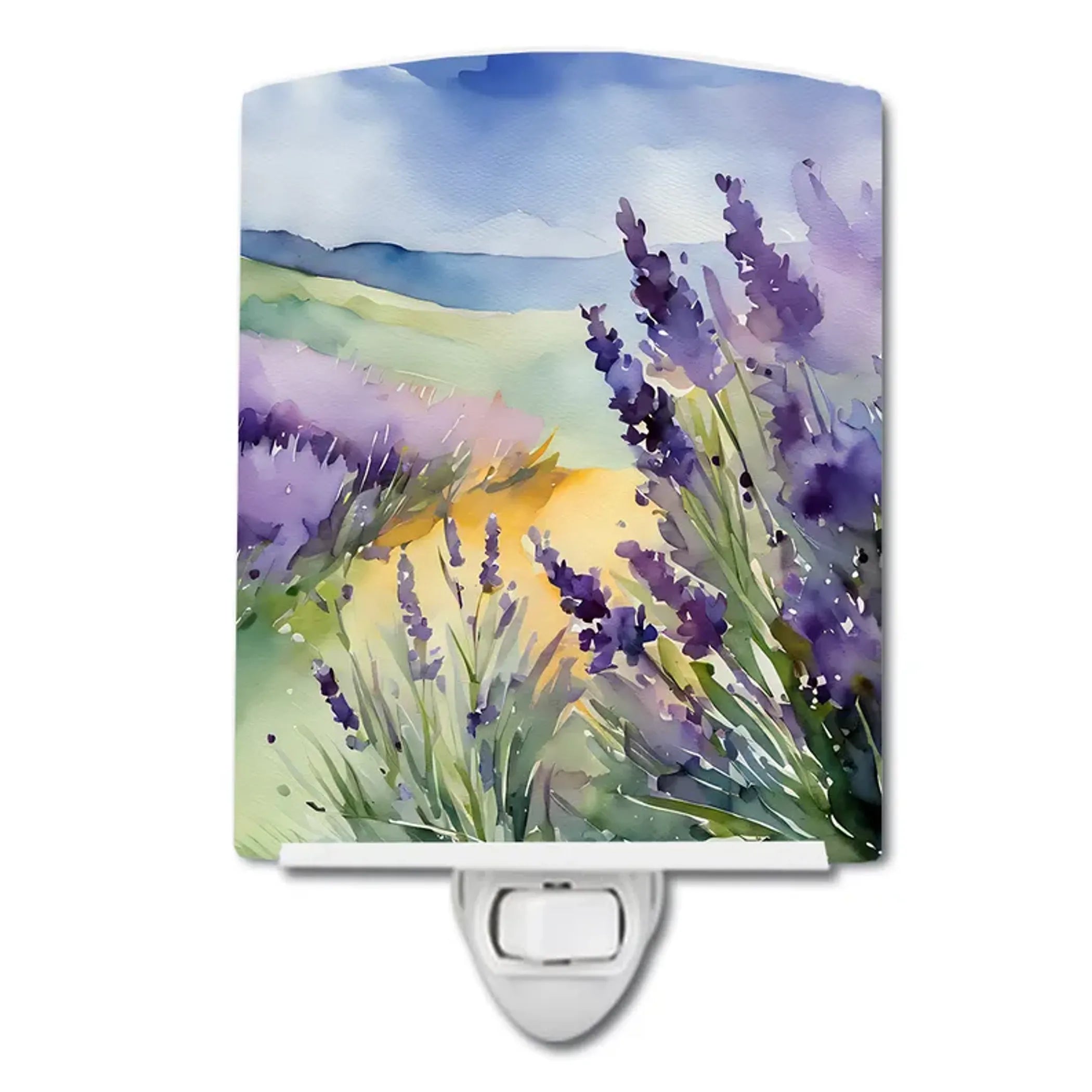 Lavender Ceramic Night Light