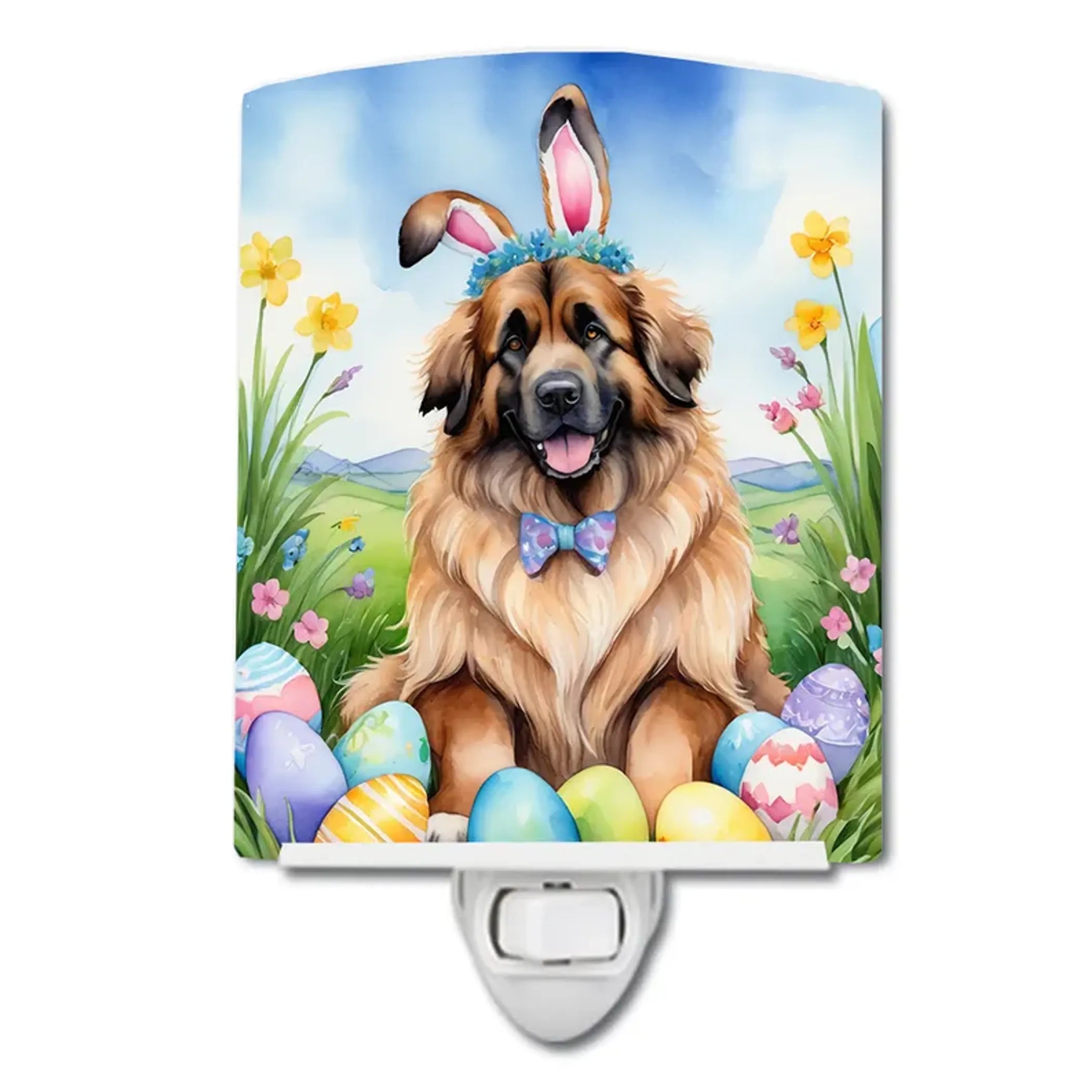 Leonberger Ceramic Night Light
