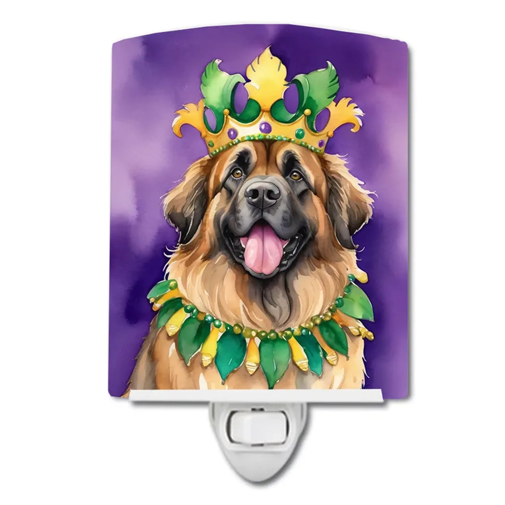 Leonberger Ceramic Night Light