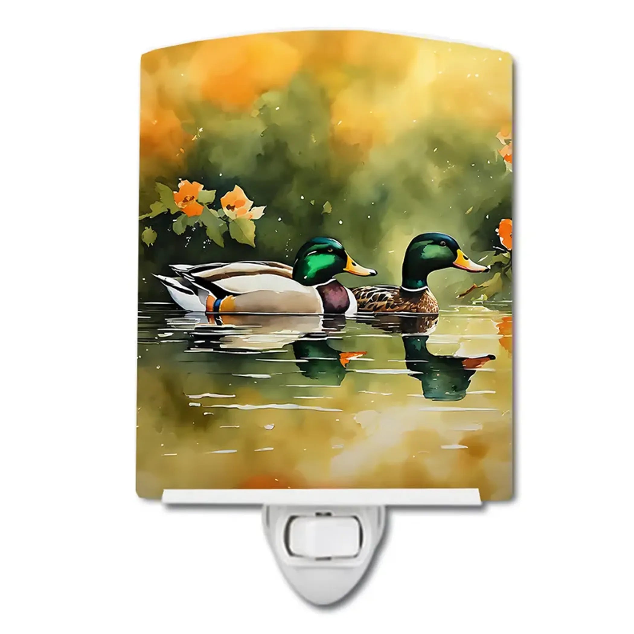 Mallard Ceramic Night Light