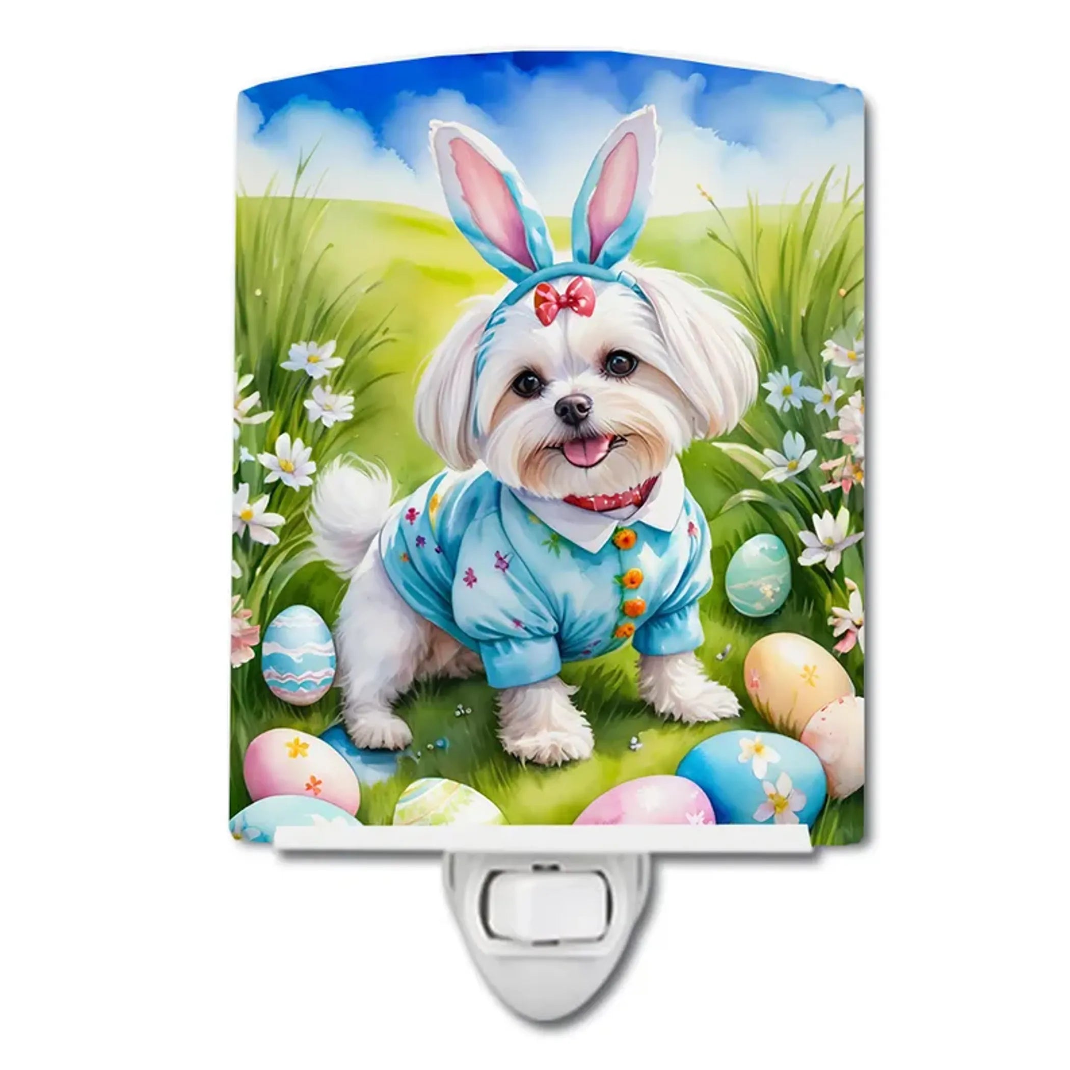 Maltese Ceramic Night Light