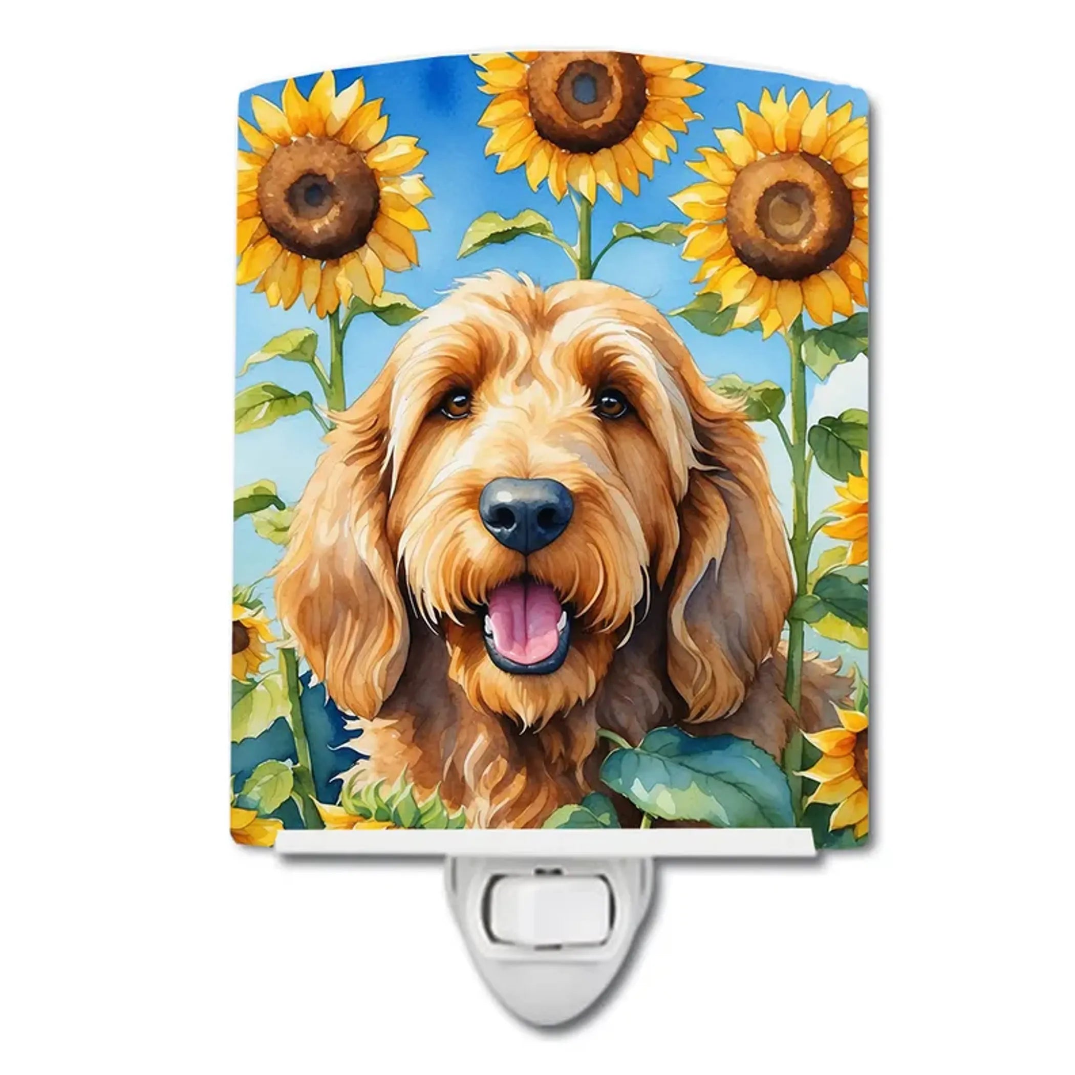 Otterhound Ceramic Night Light