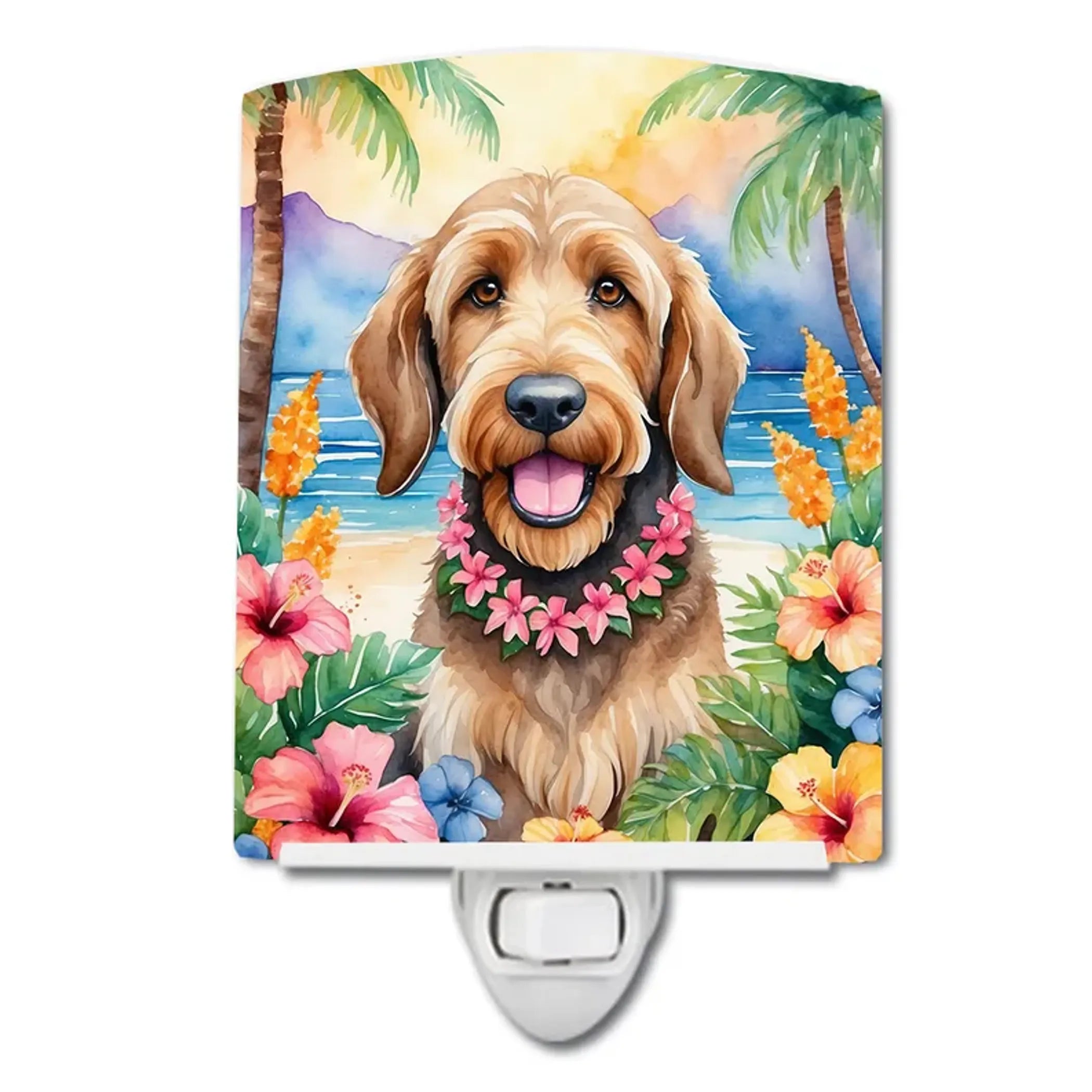 Otterhound Ceramic Night Light