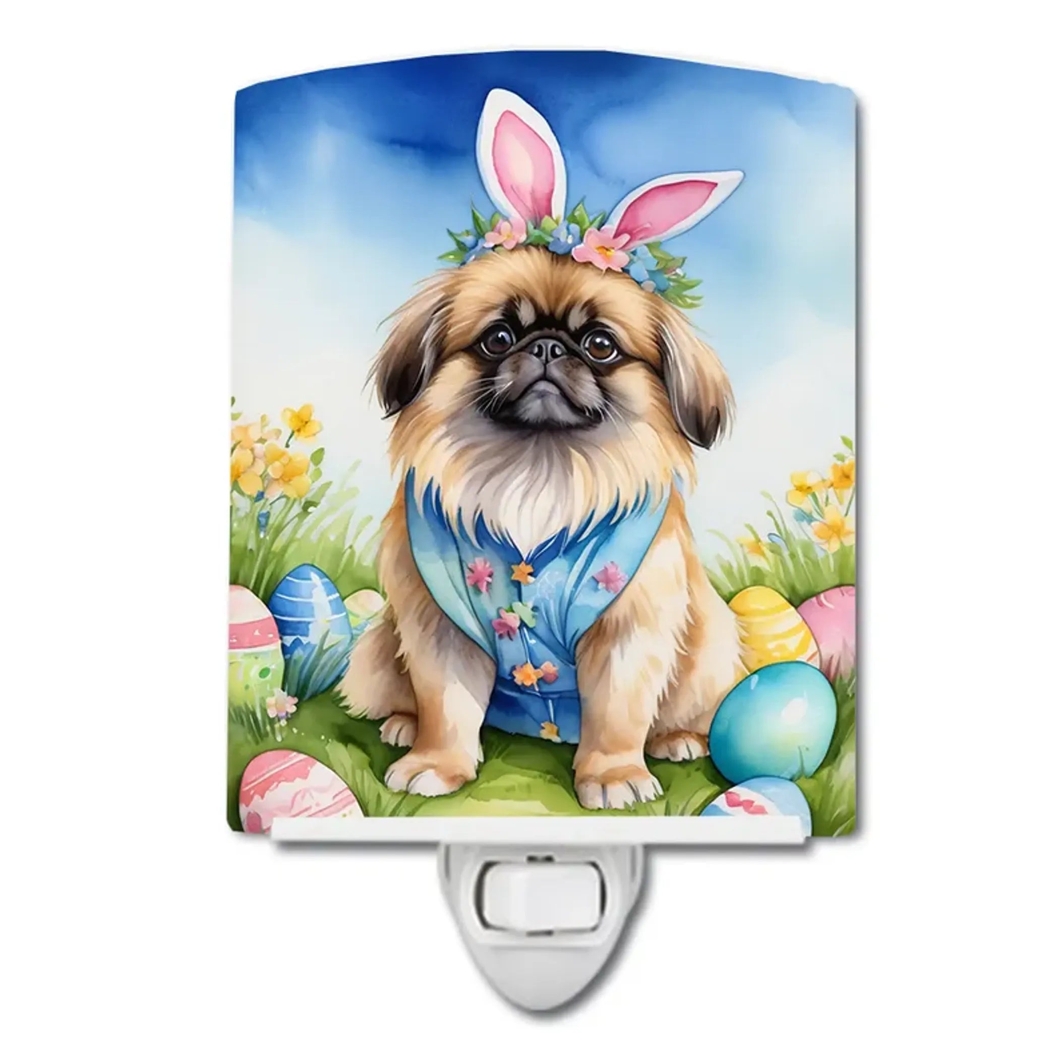 Pekingese Ceramic Night Light