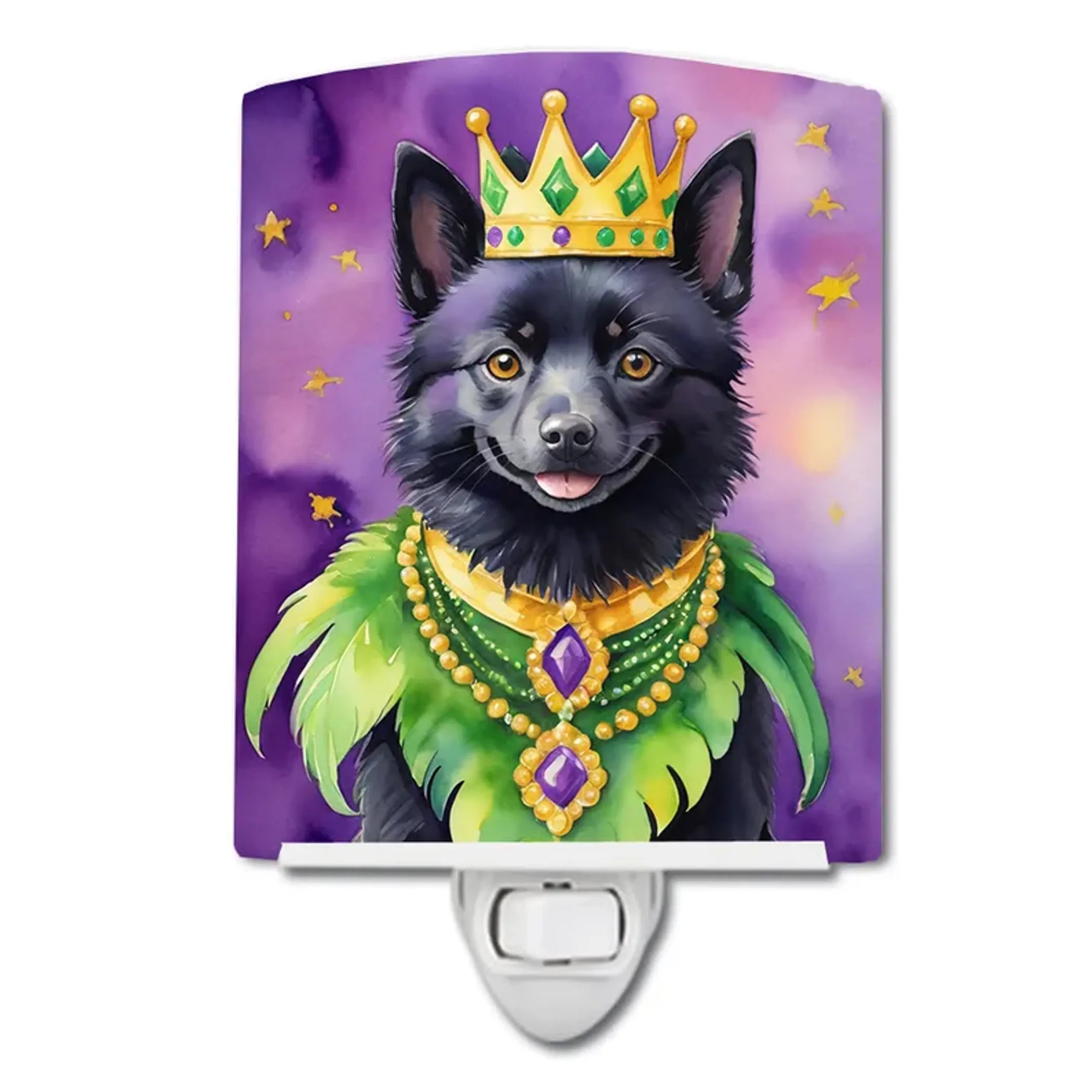 Schipperke Ceramic Night Light
