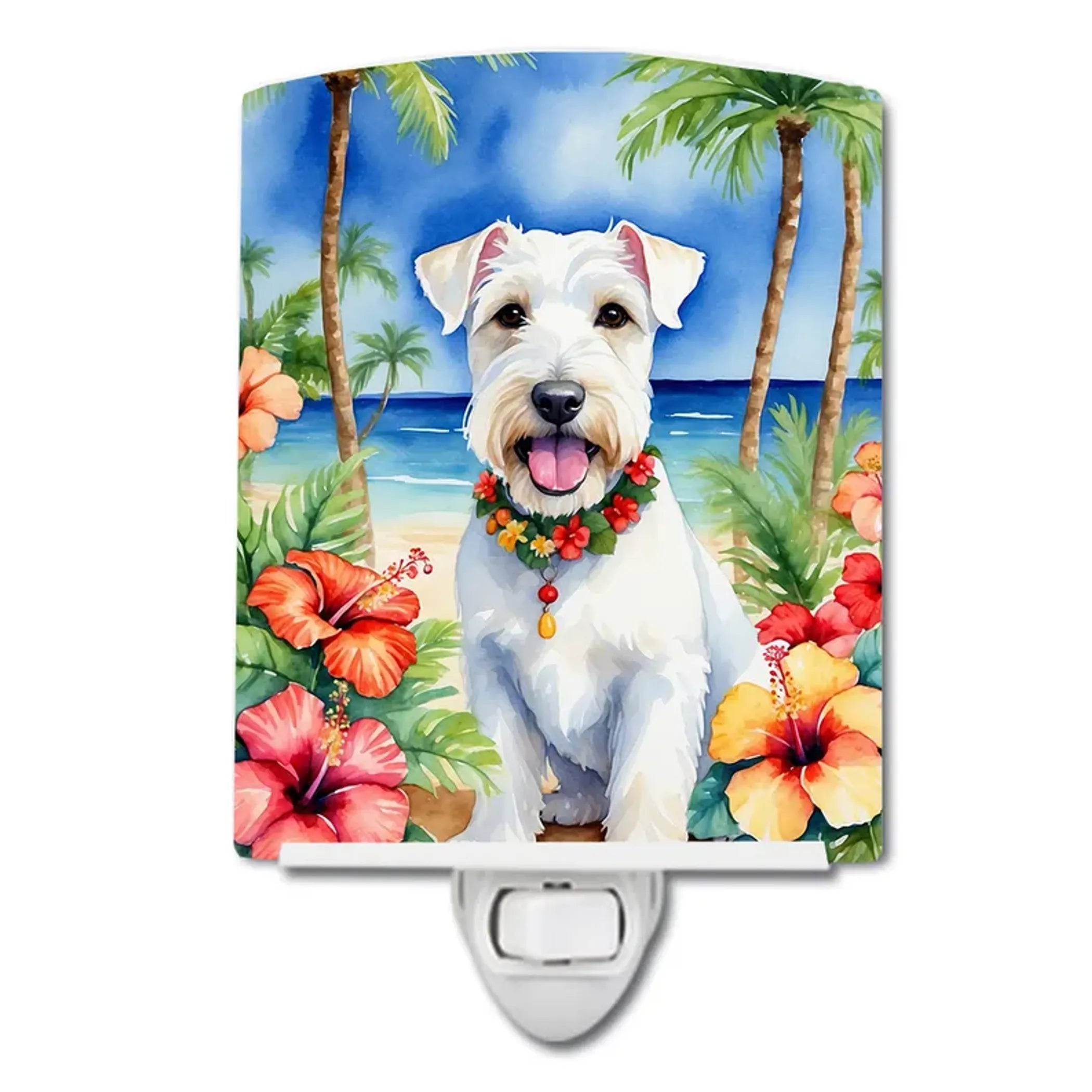 Sealyham Ceramic Night Light