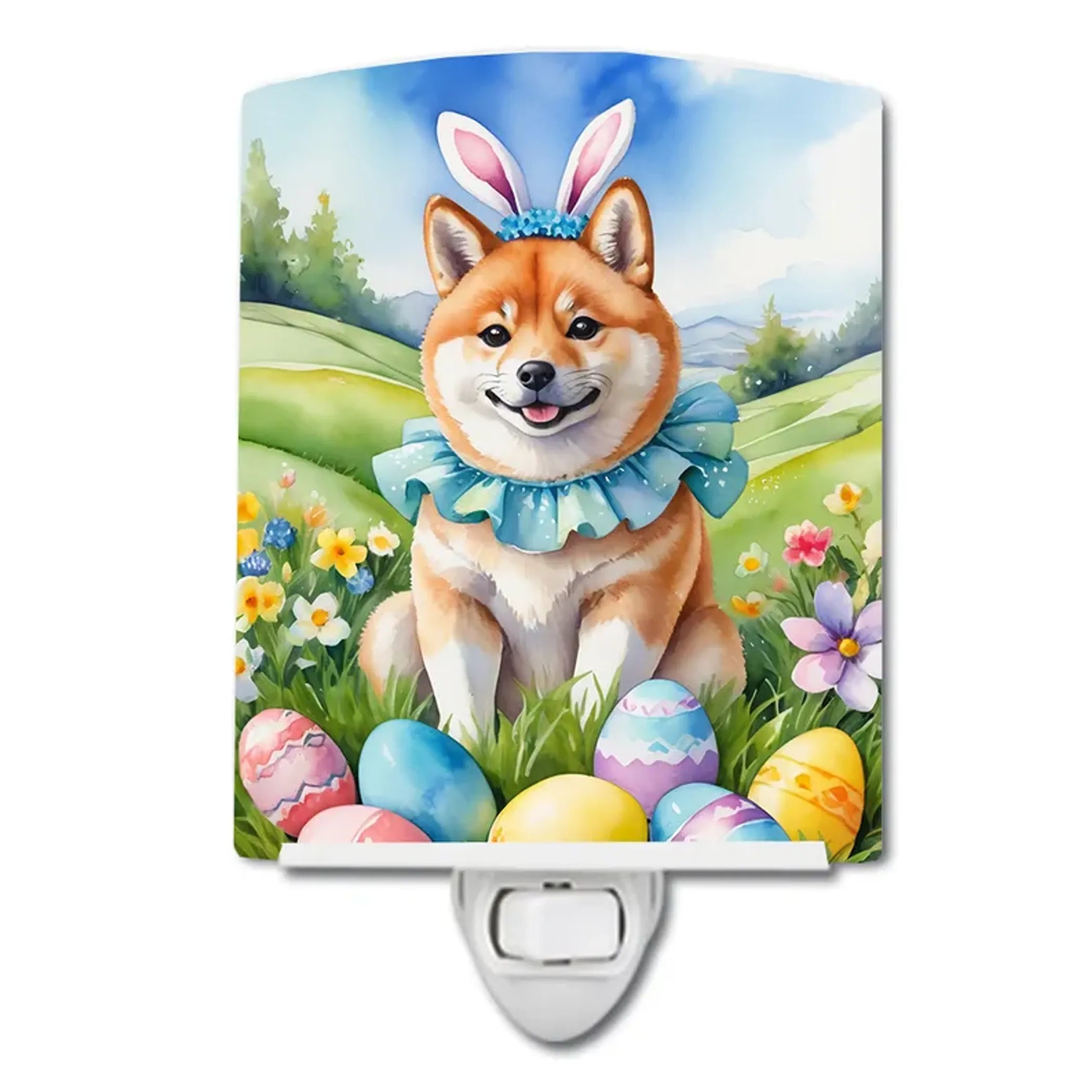 Shiba Ceramic Night Light
