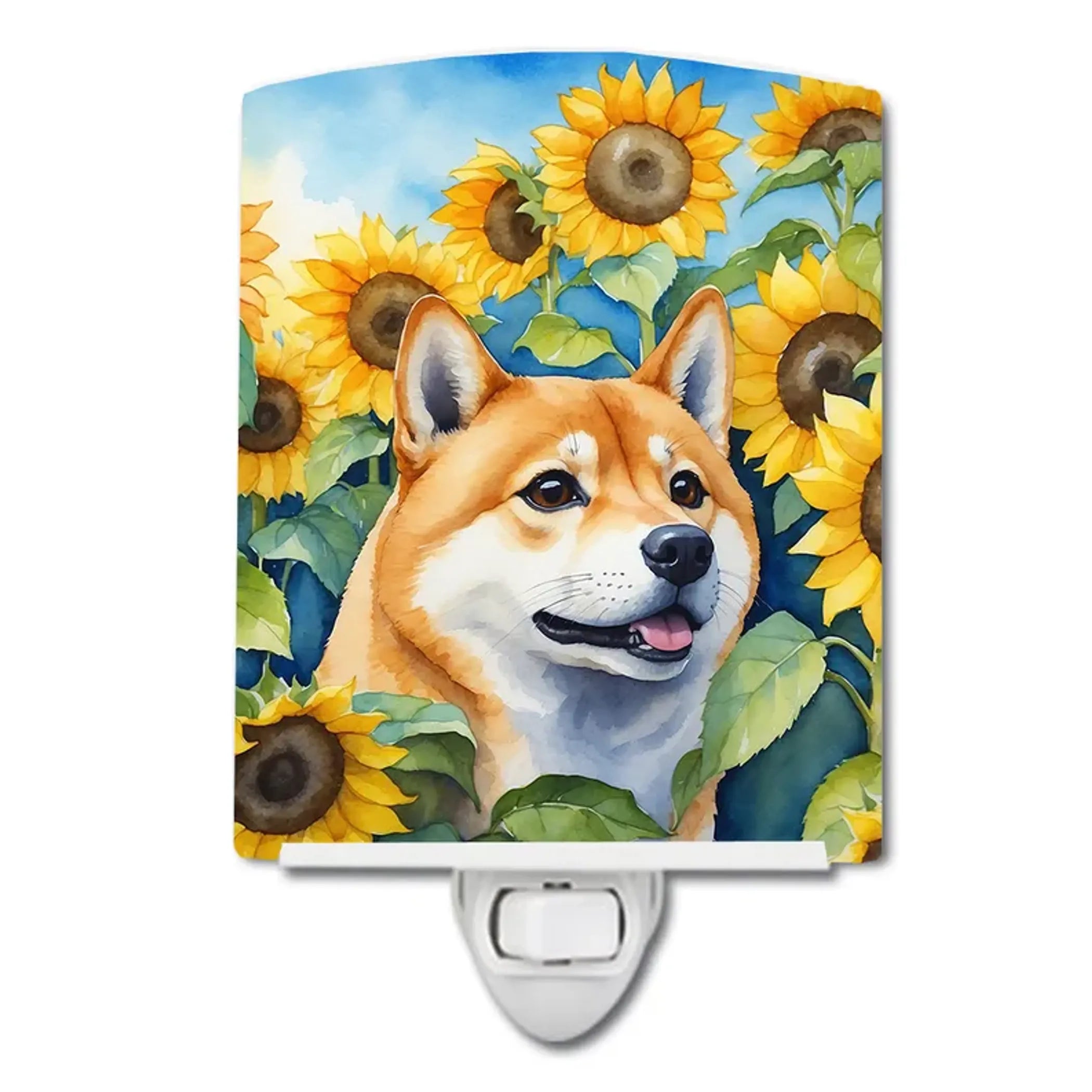 Shiba Ceramic Night Light