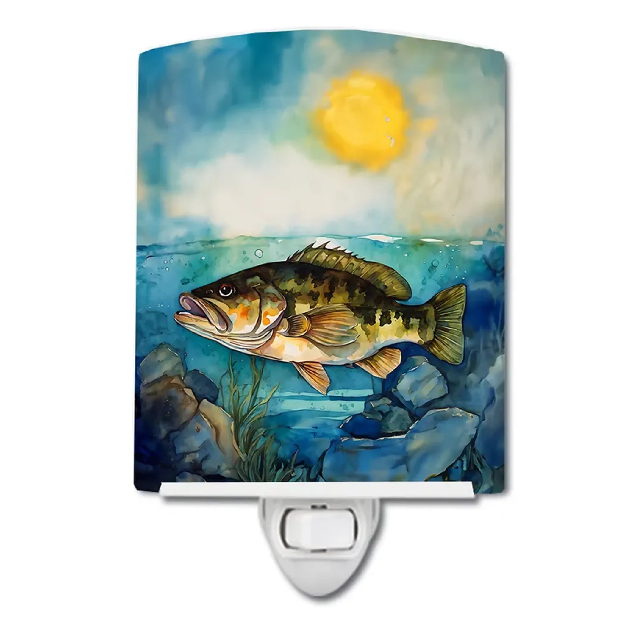 Smallmouth Ceramic Night Light