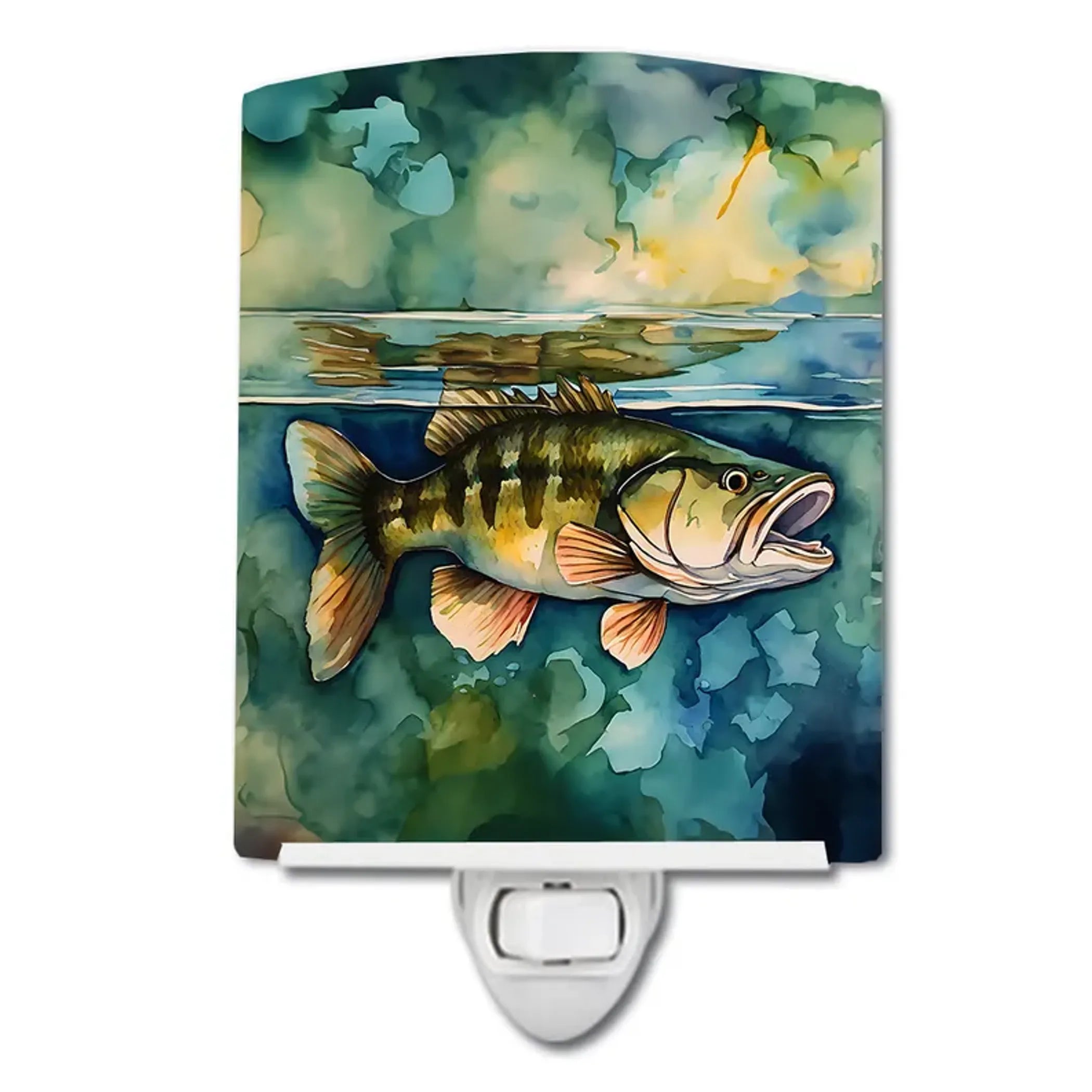 Smallmouth Ceramic Night Light