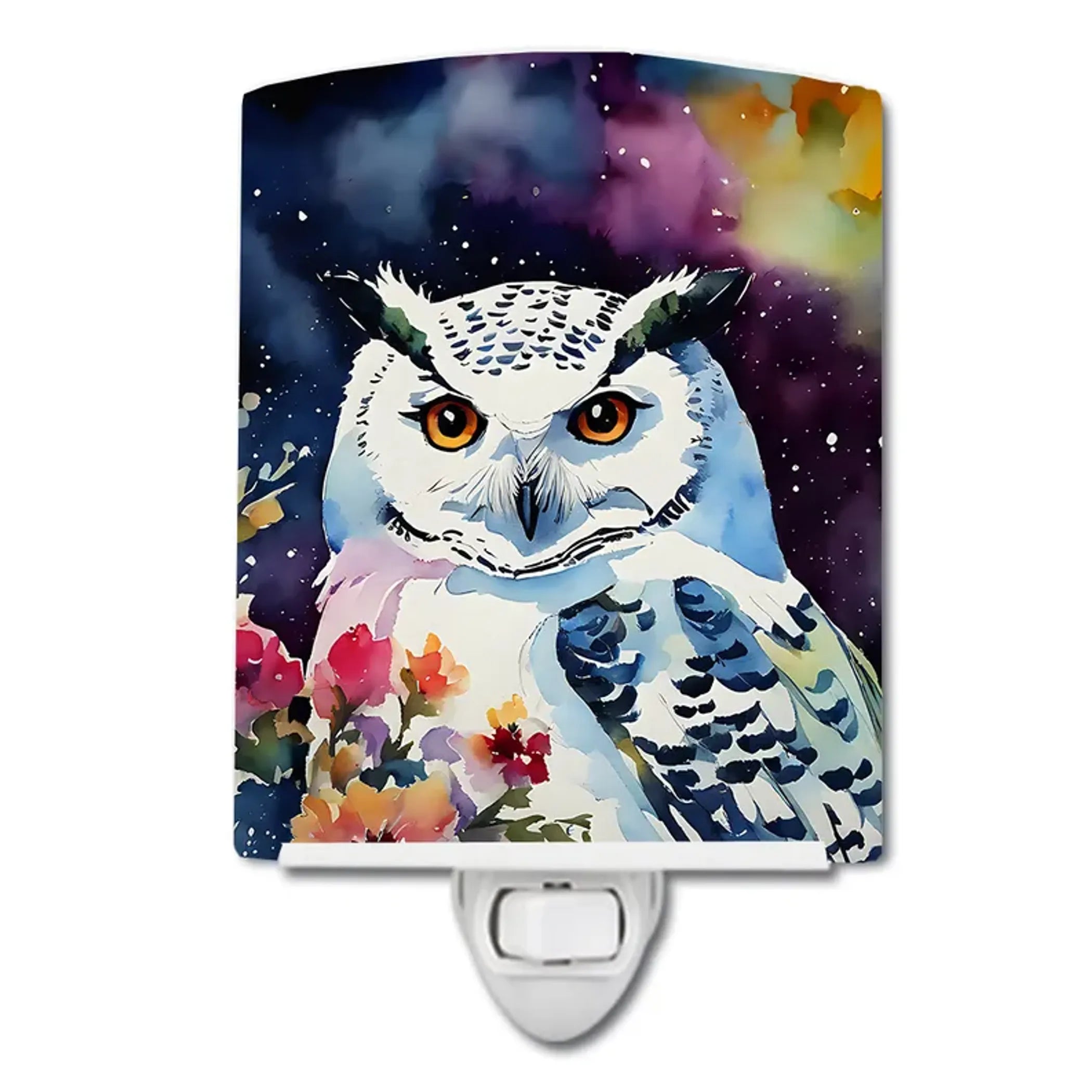 Snowy Ceramic Night Light