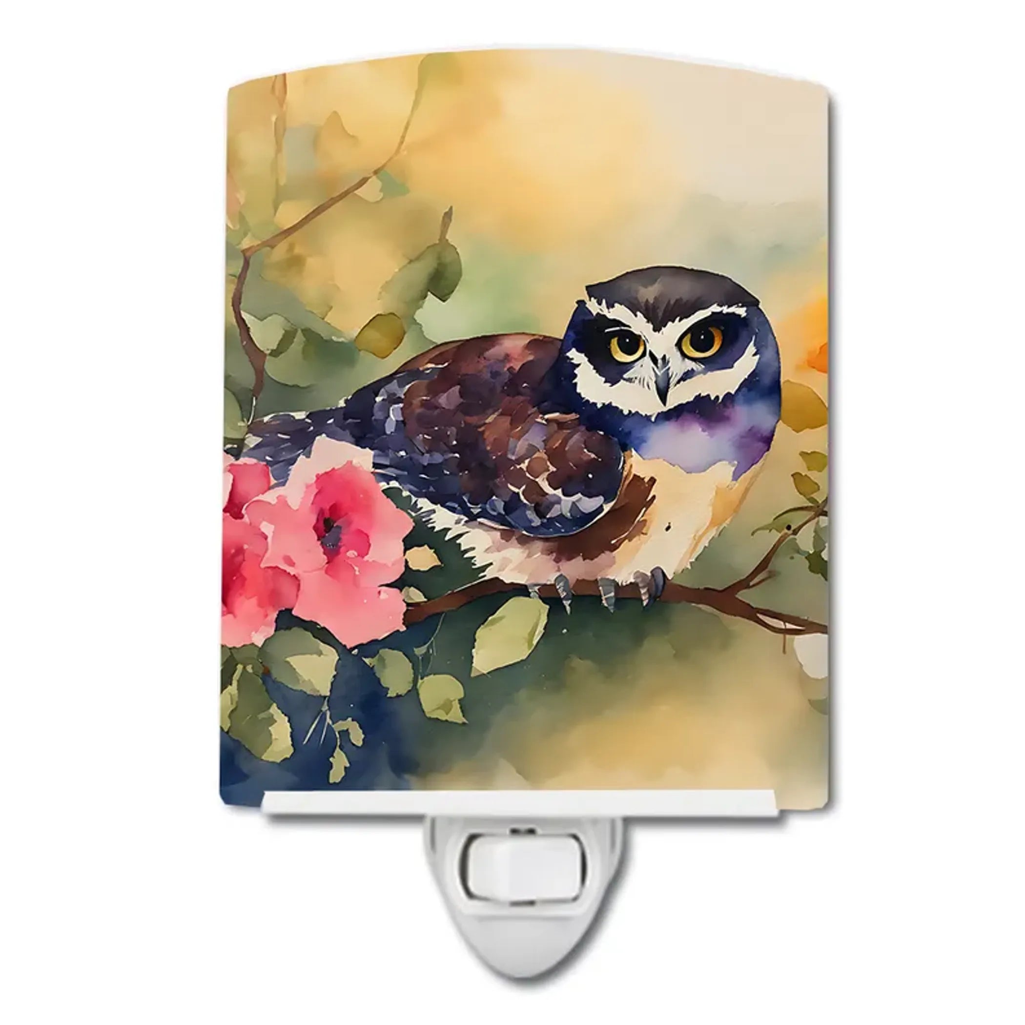 Spectacled Ceramic Night Light