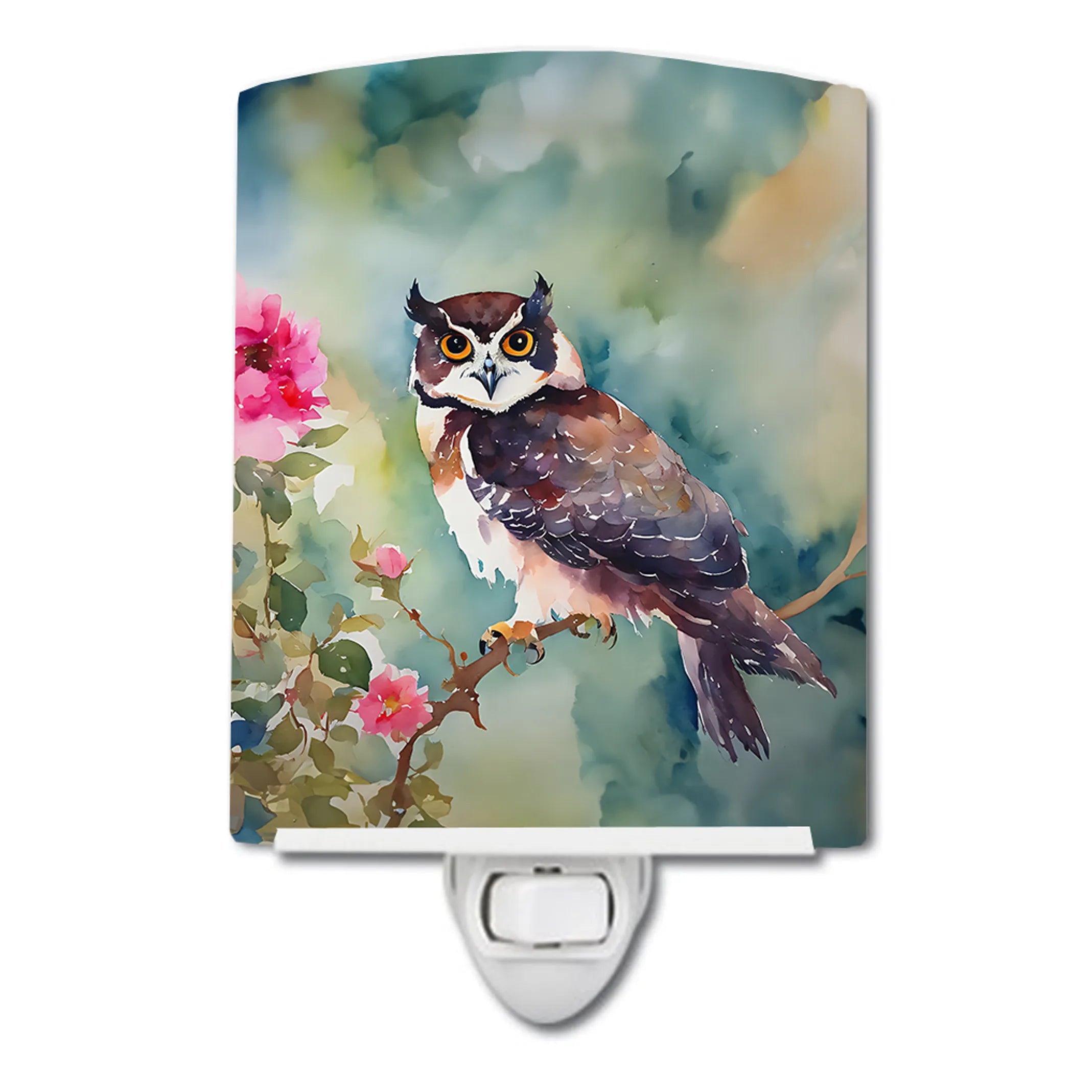 Spectacled Ceramic Night Light