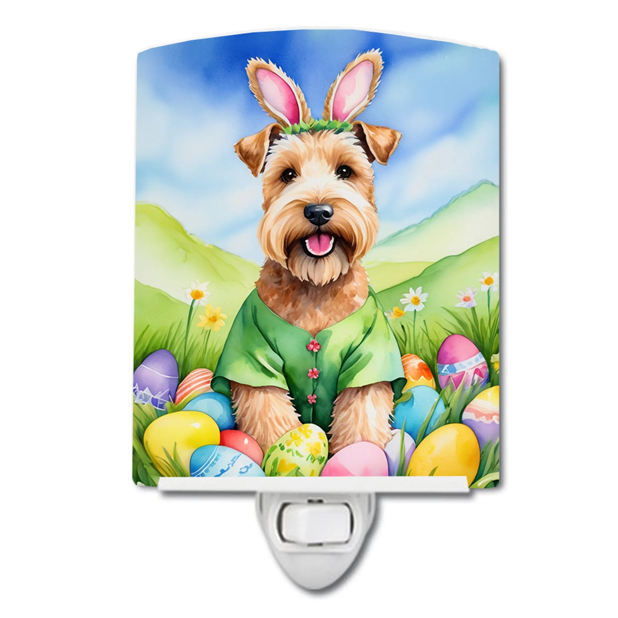 Wheaten Ceramic Night Light