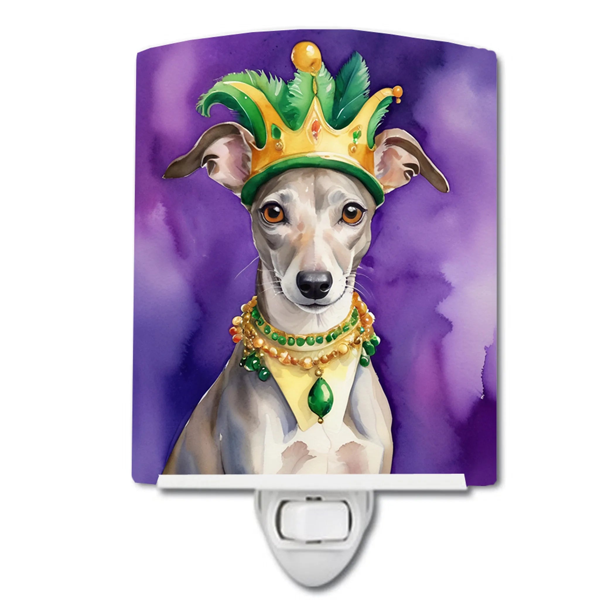 Whippet Ceramic Night Light