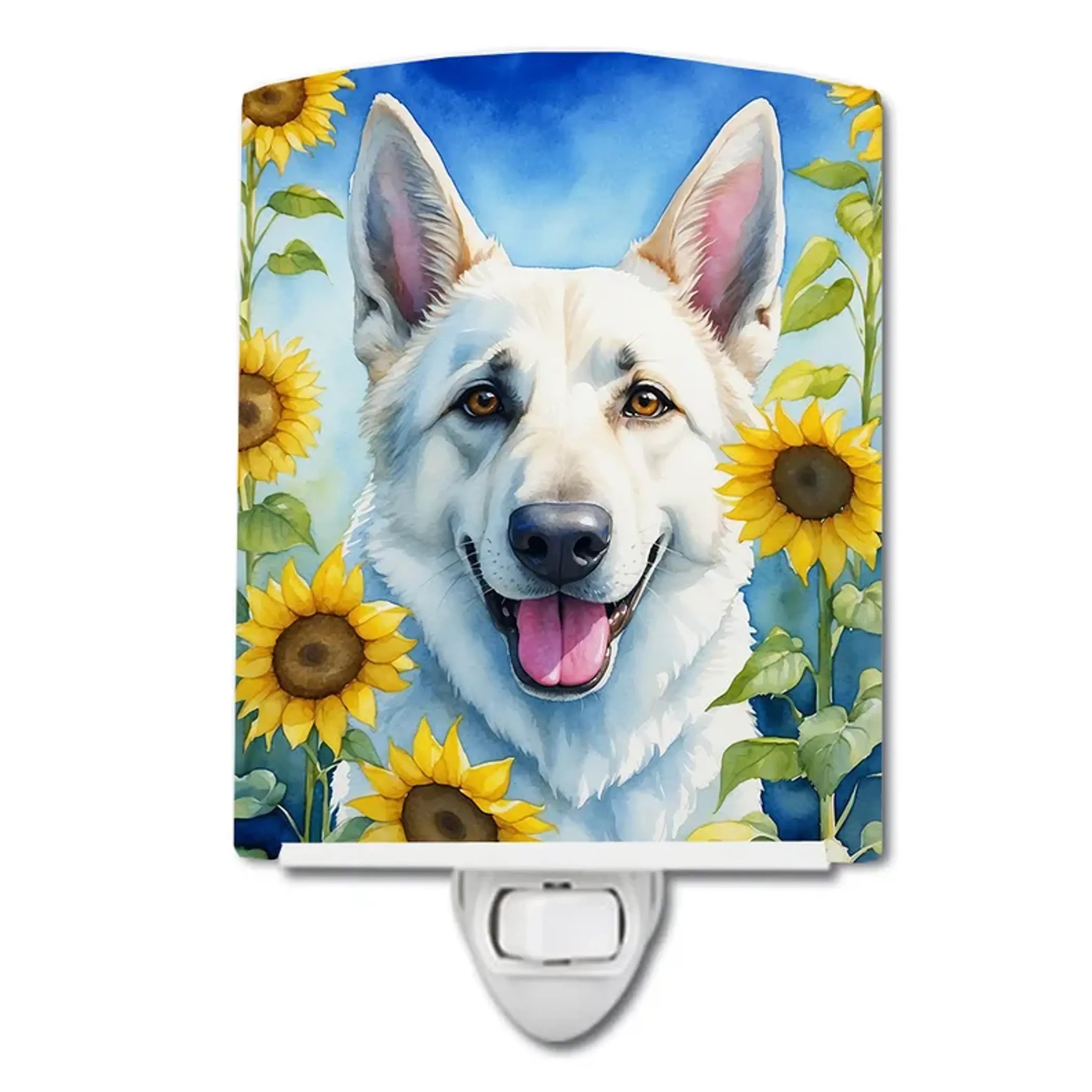 White Ceramic Night Light