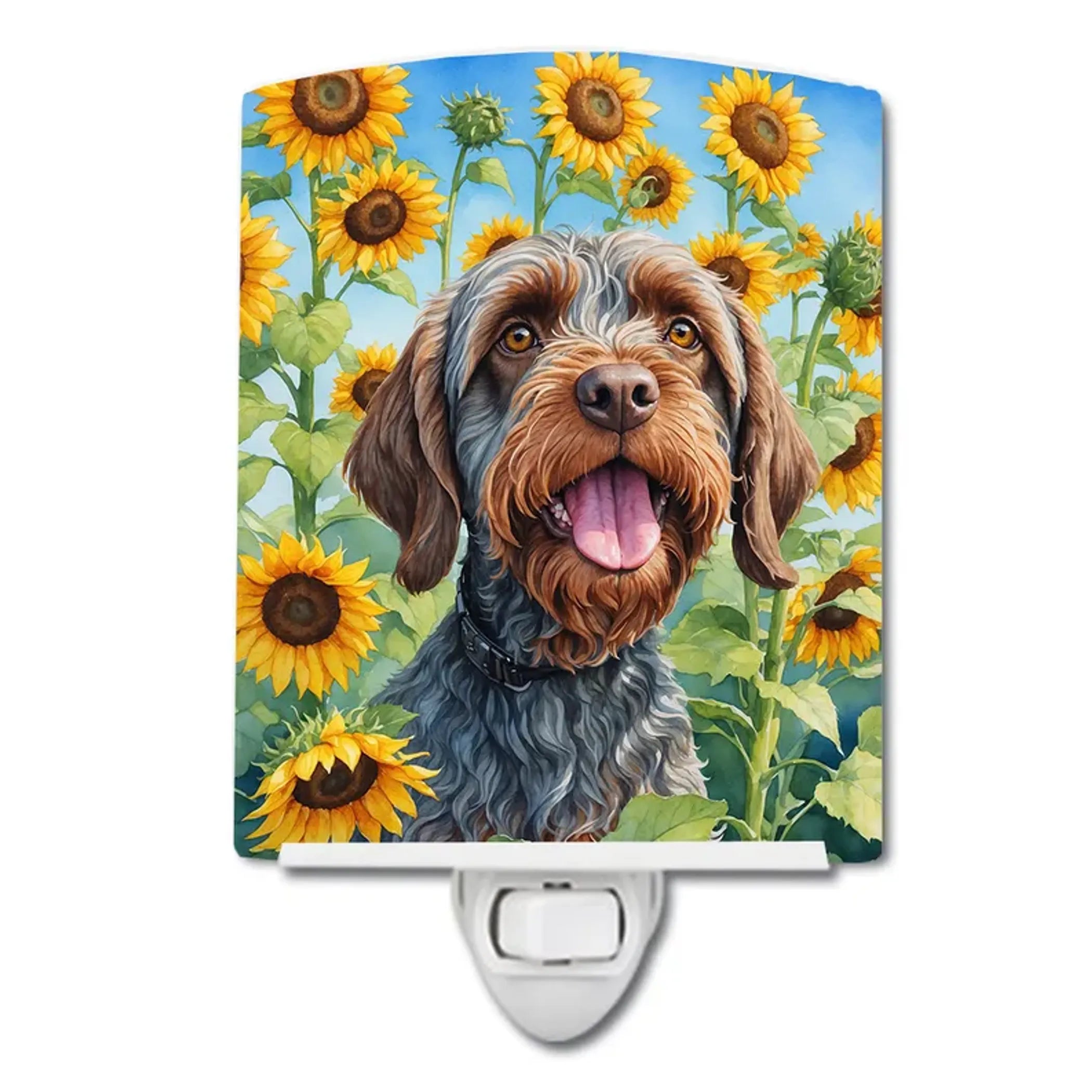 Wirehaired Ceramic Night Light