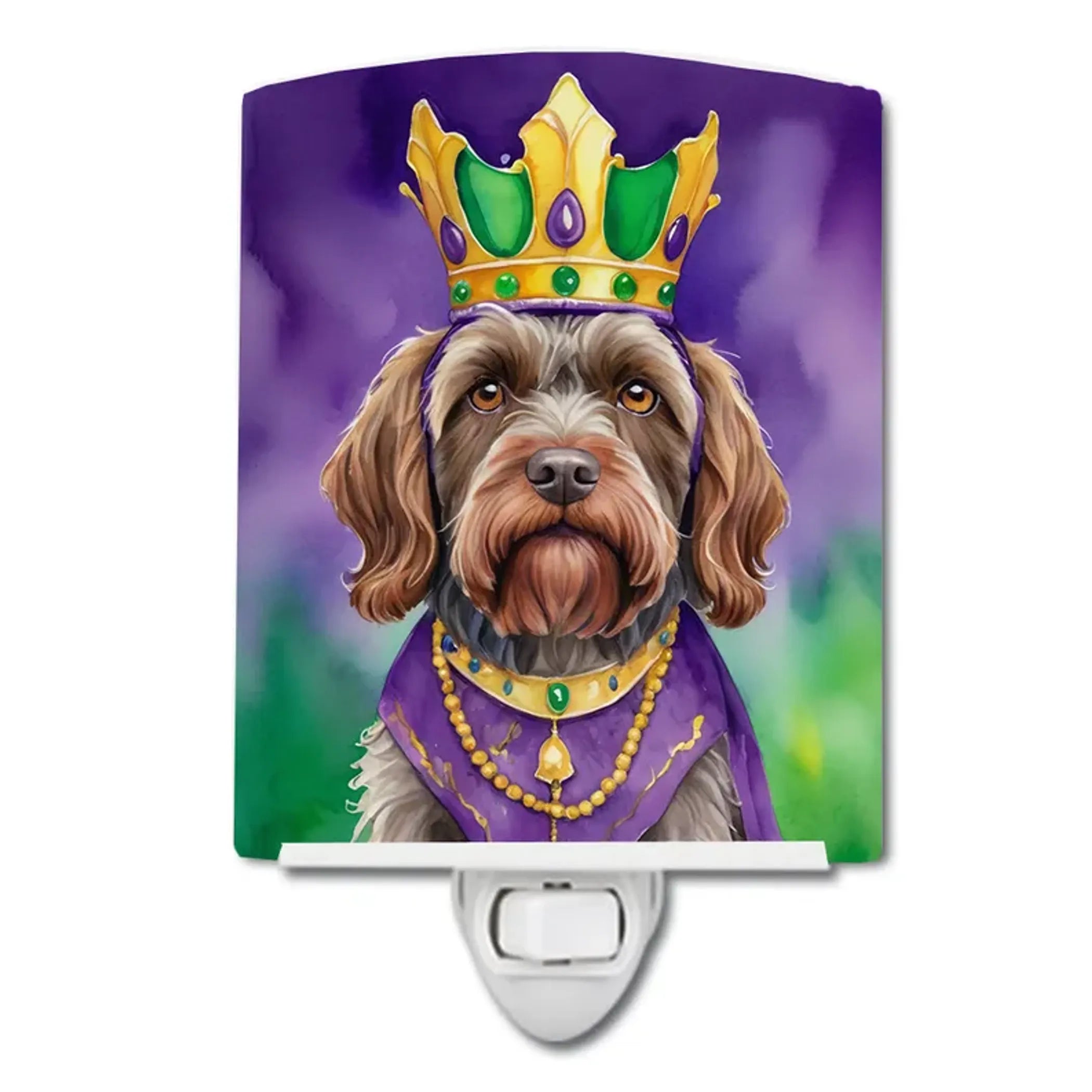 Wirehaired Ceramic Night Light