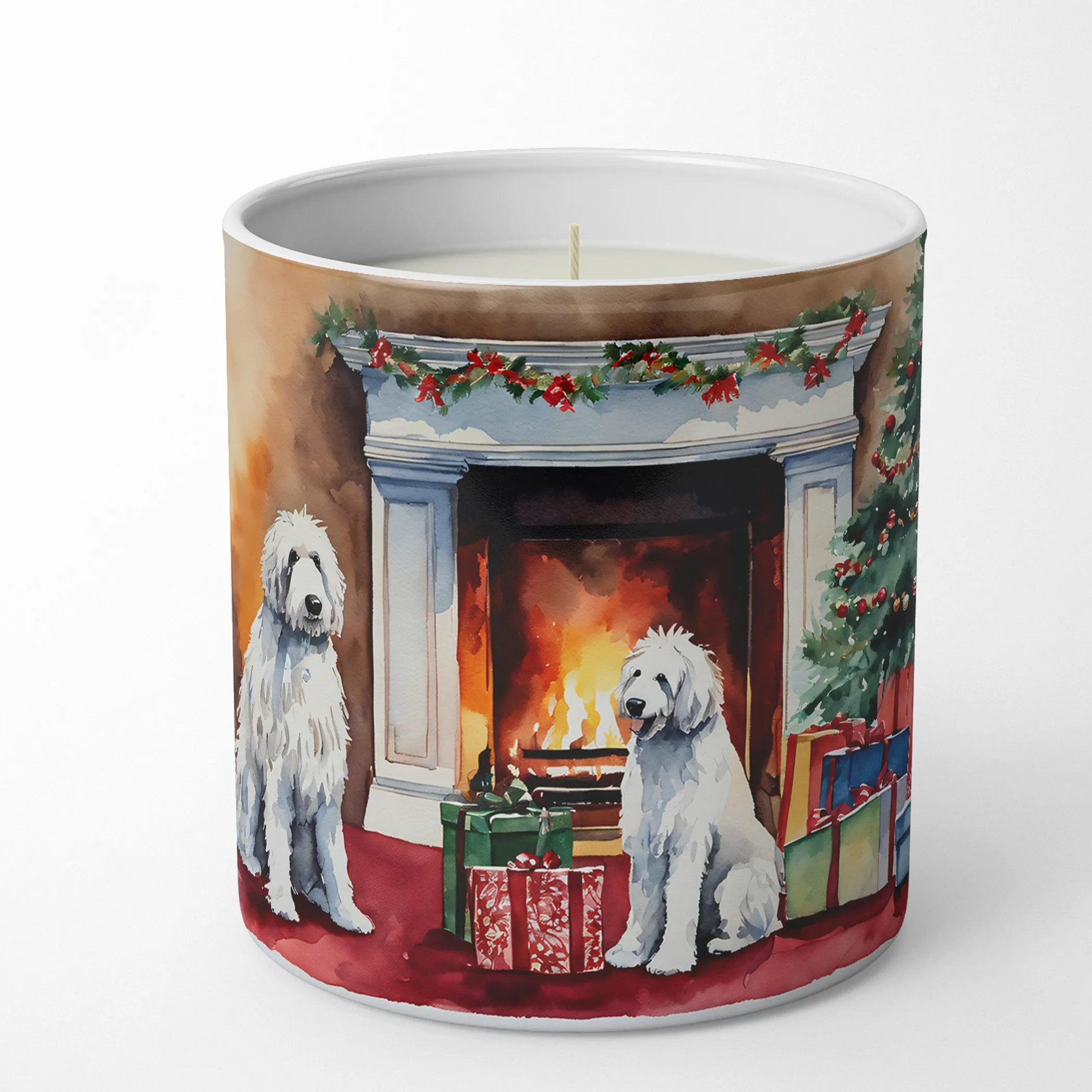 Komondor Cozy Christmas Decorative Soy Candle