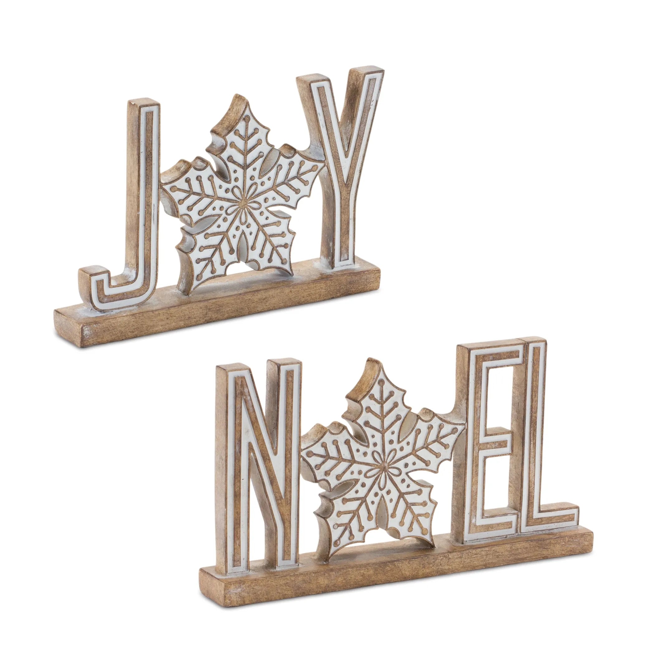 Joy And Noel Tabletop Sign