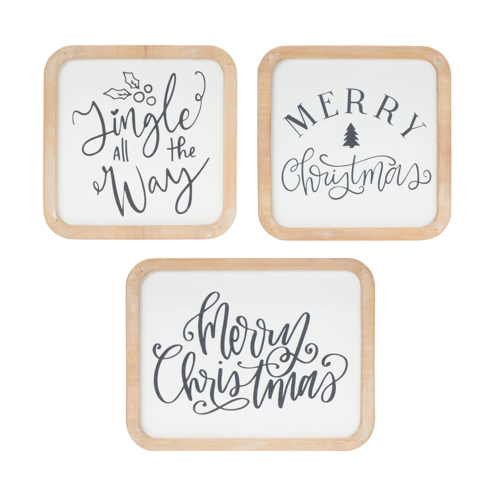 Holiday Sentiment Plaque