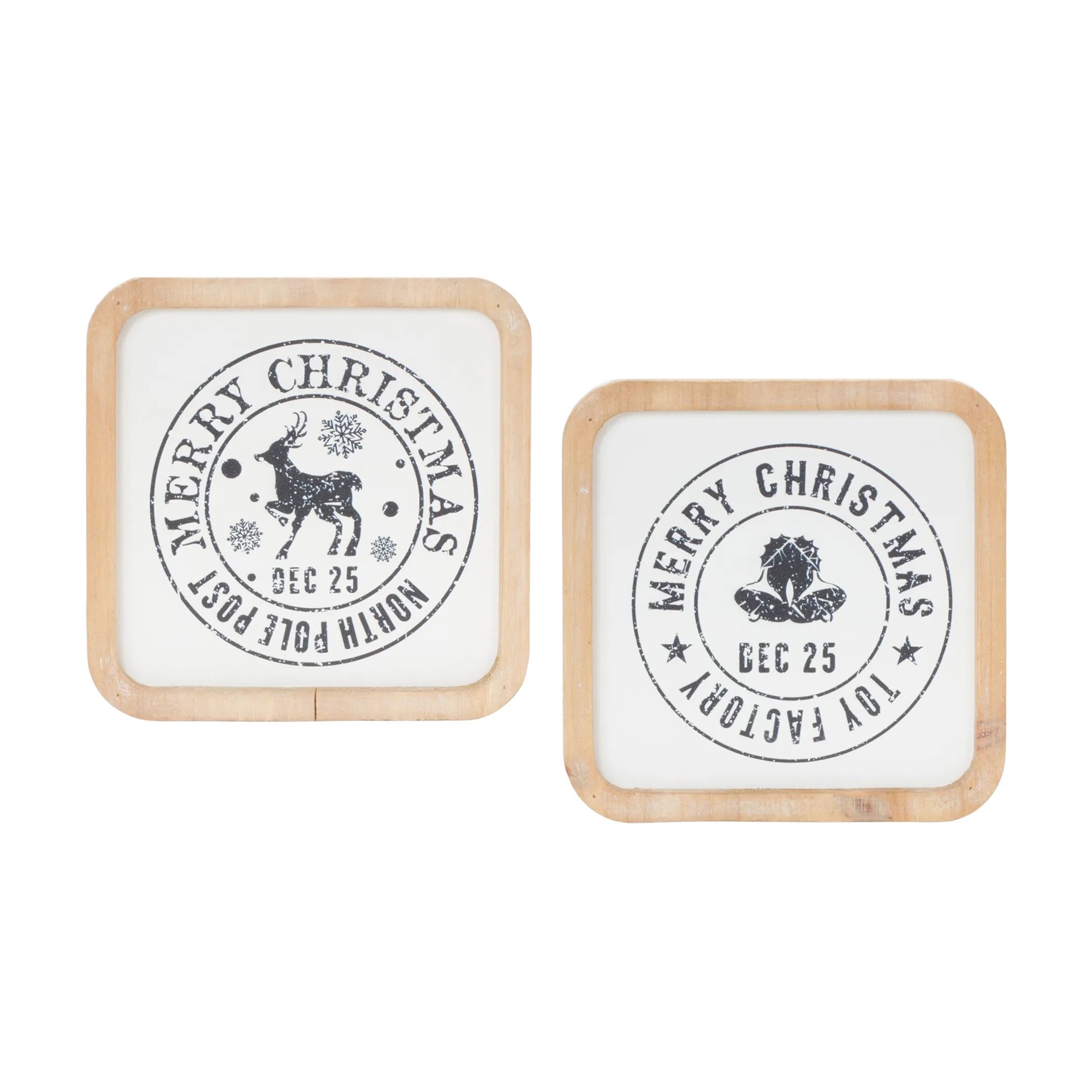 Holiday Mail Stamp Plaque