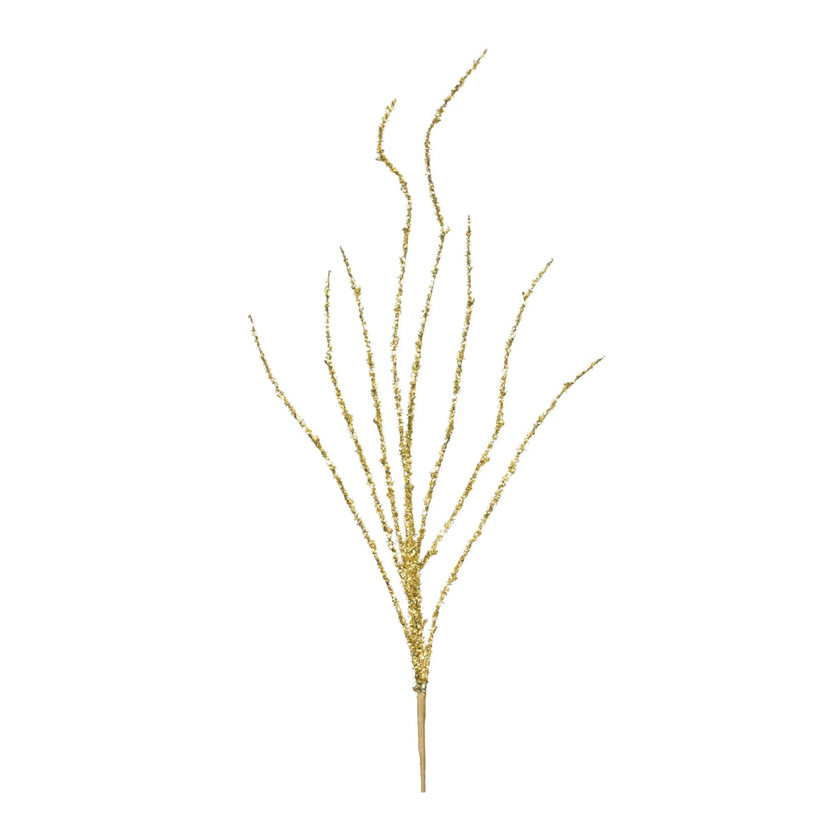 Gold Tinsel Branch