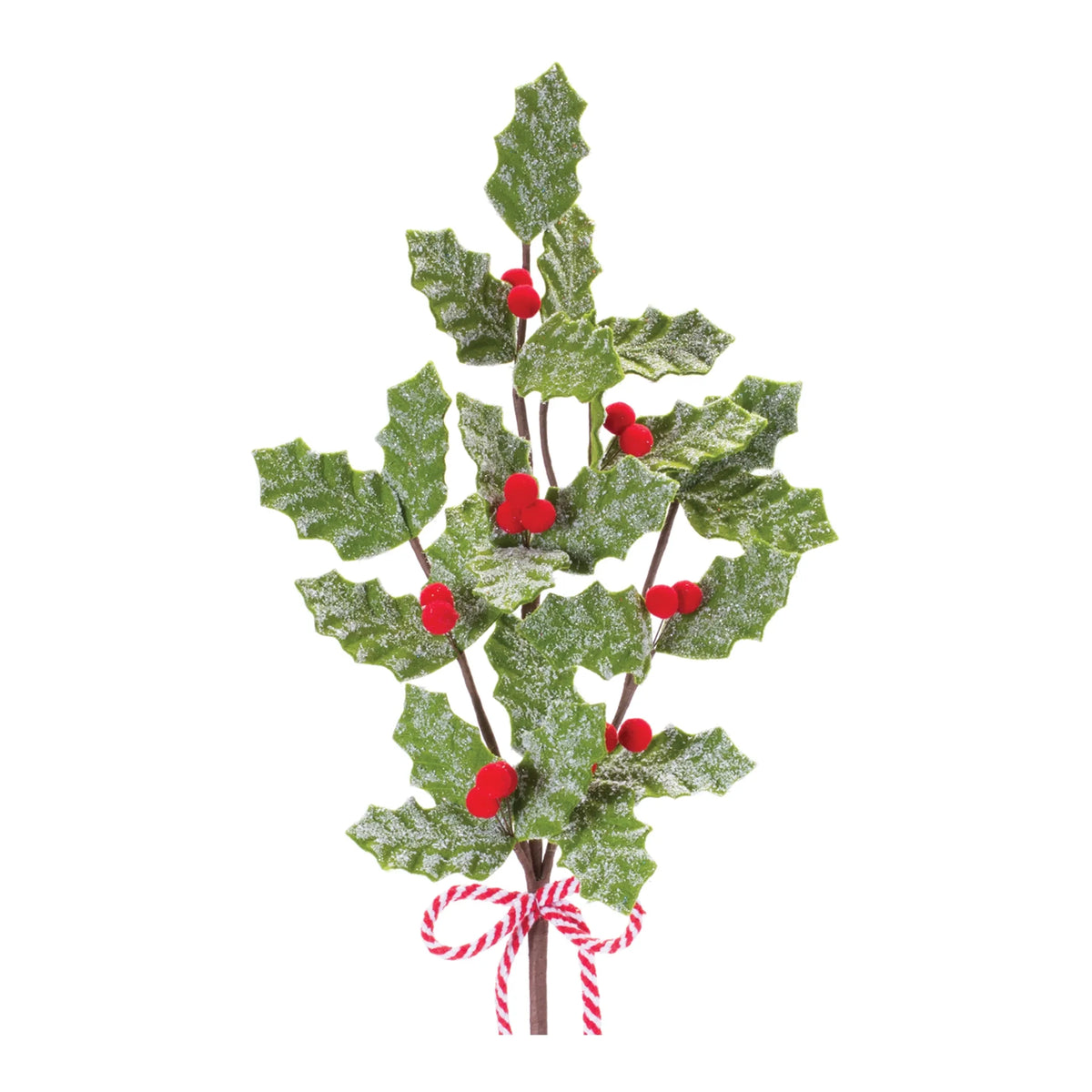 Fabric Holly Berry Spray