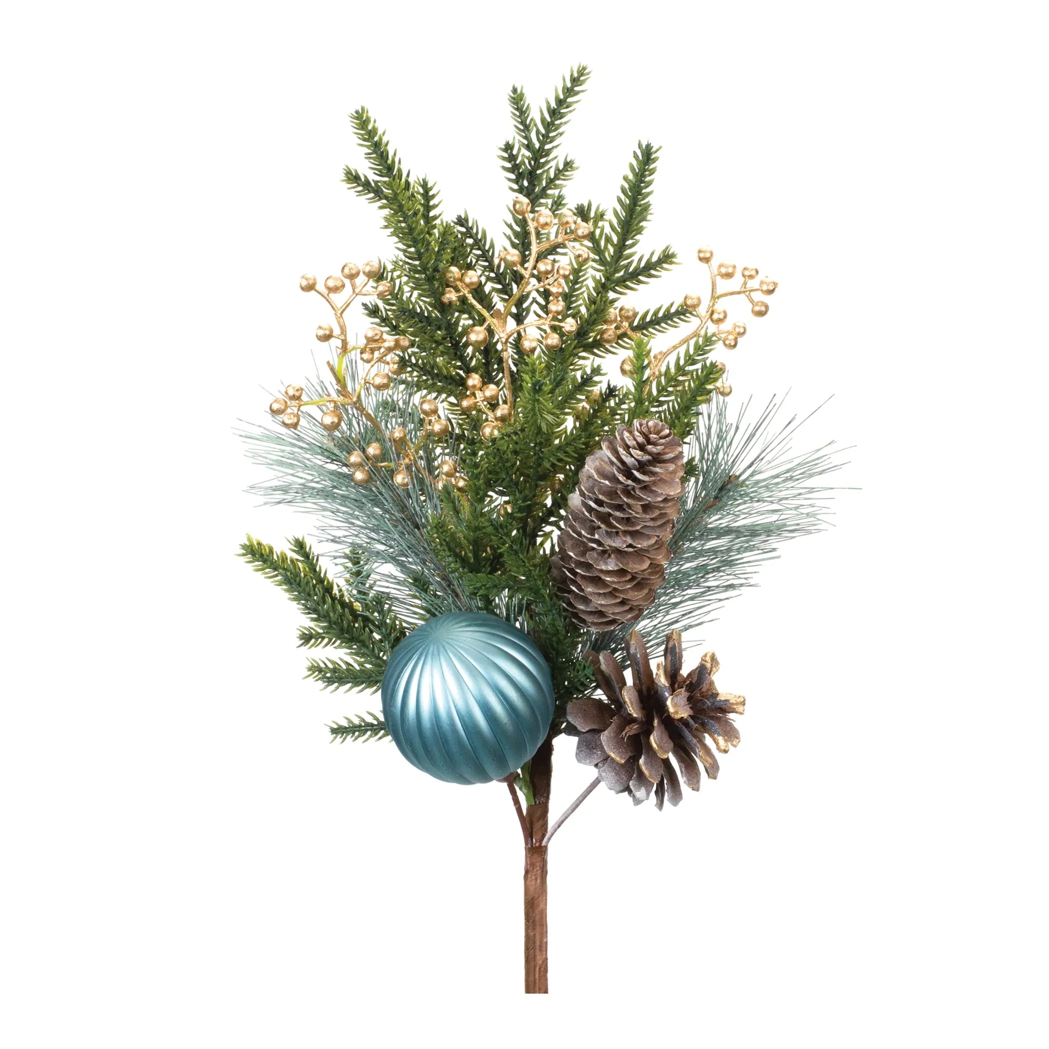 Pine Spray W/Ornament