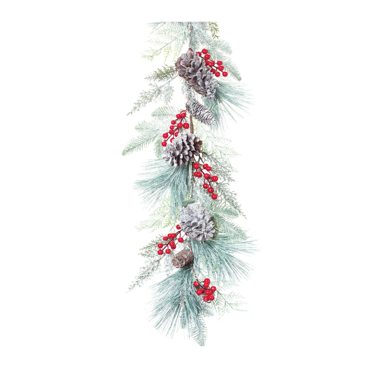 Frosted Pine Cone Berry  6'L