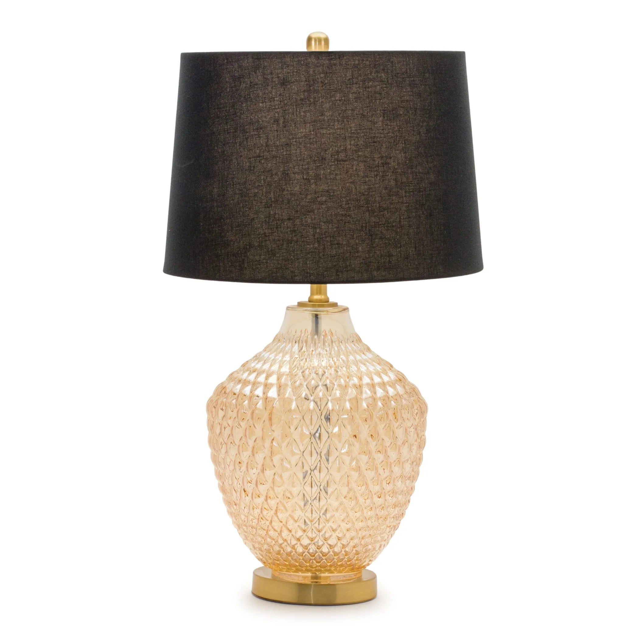 Textured Glass Lamp