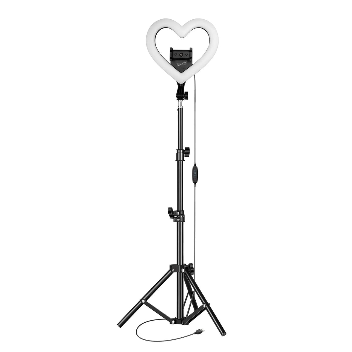 Pro Live Stream 10' Heart Shaped Selfie Ring Light (Sc-2310Srh)
