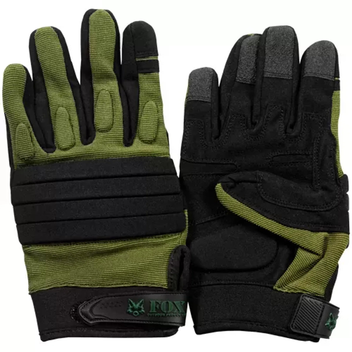 Flex-Knuckle Raid Gloves V2 - Olive Drab Xl